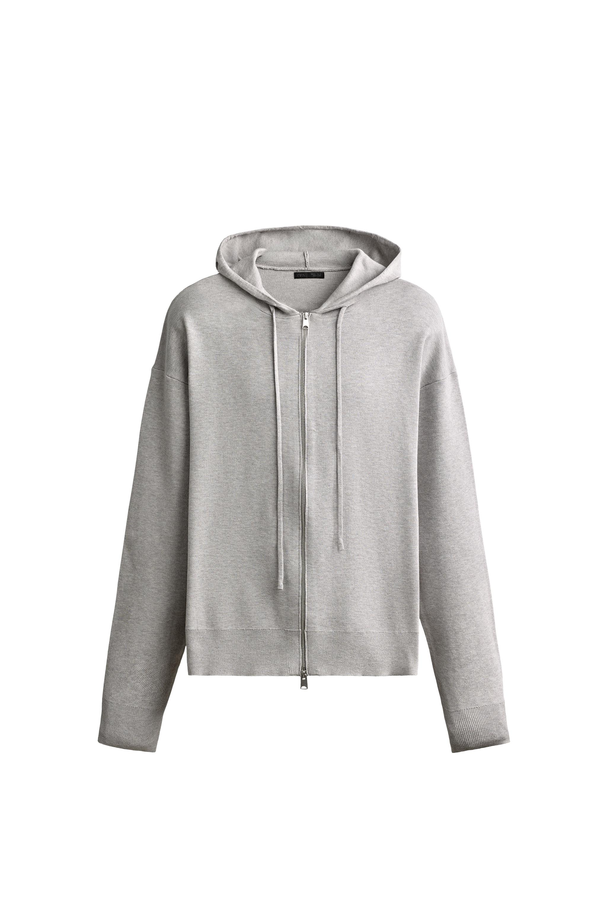 Худи из мягкой трикотажной пряжи — ZARA
