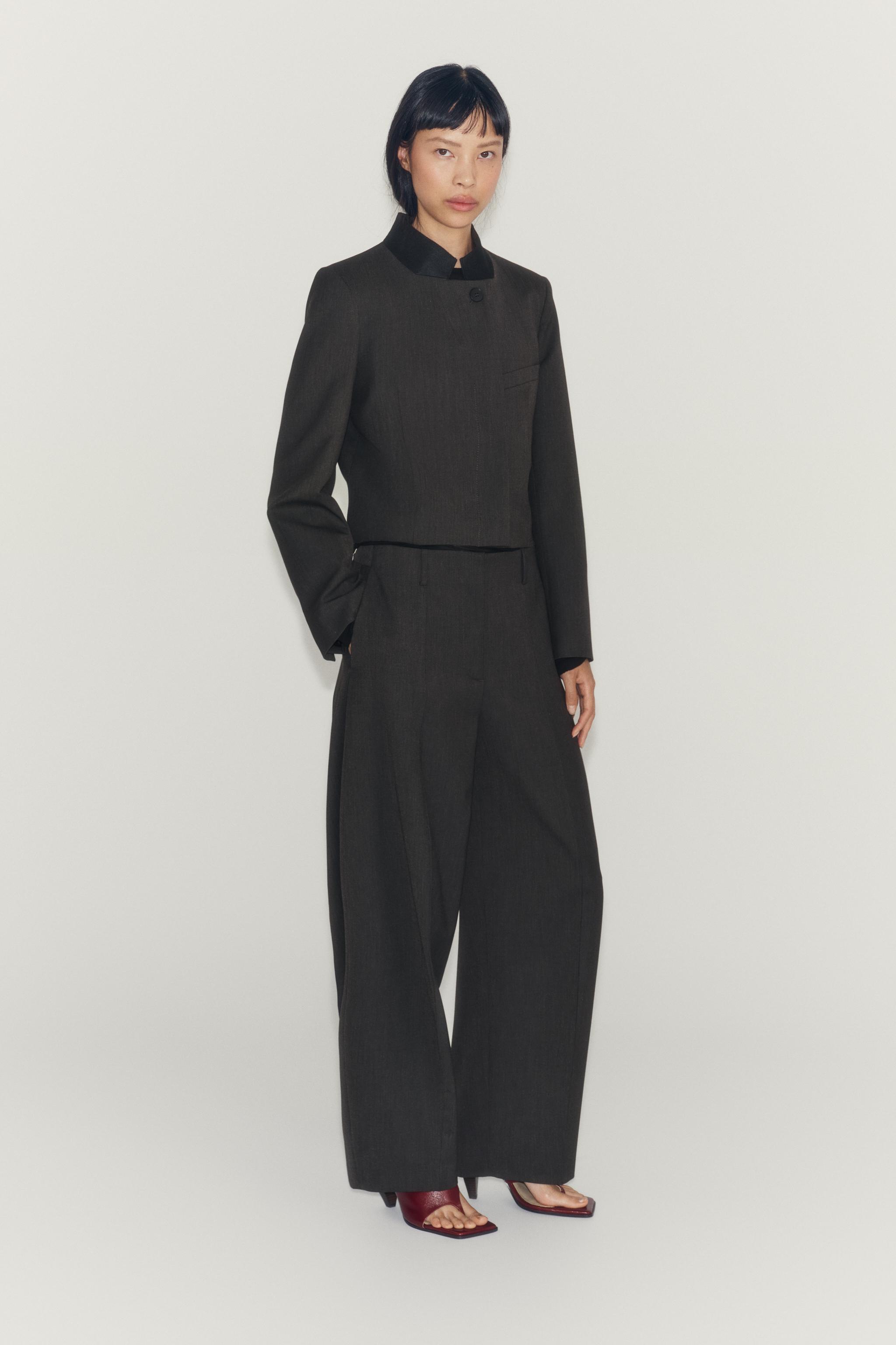 Брюки силуэта "баллон" ZW COLLECTION — ZARA