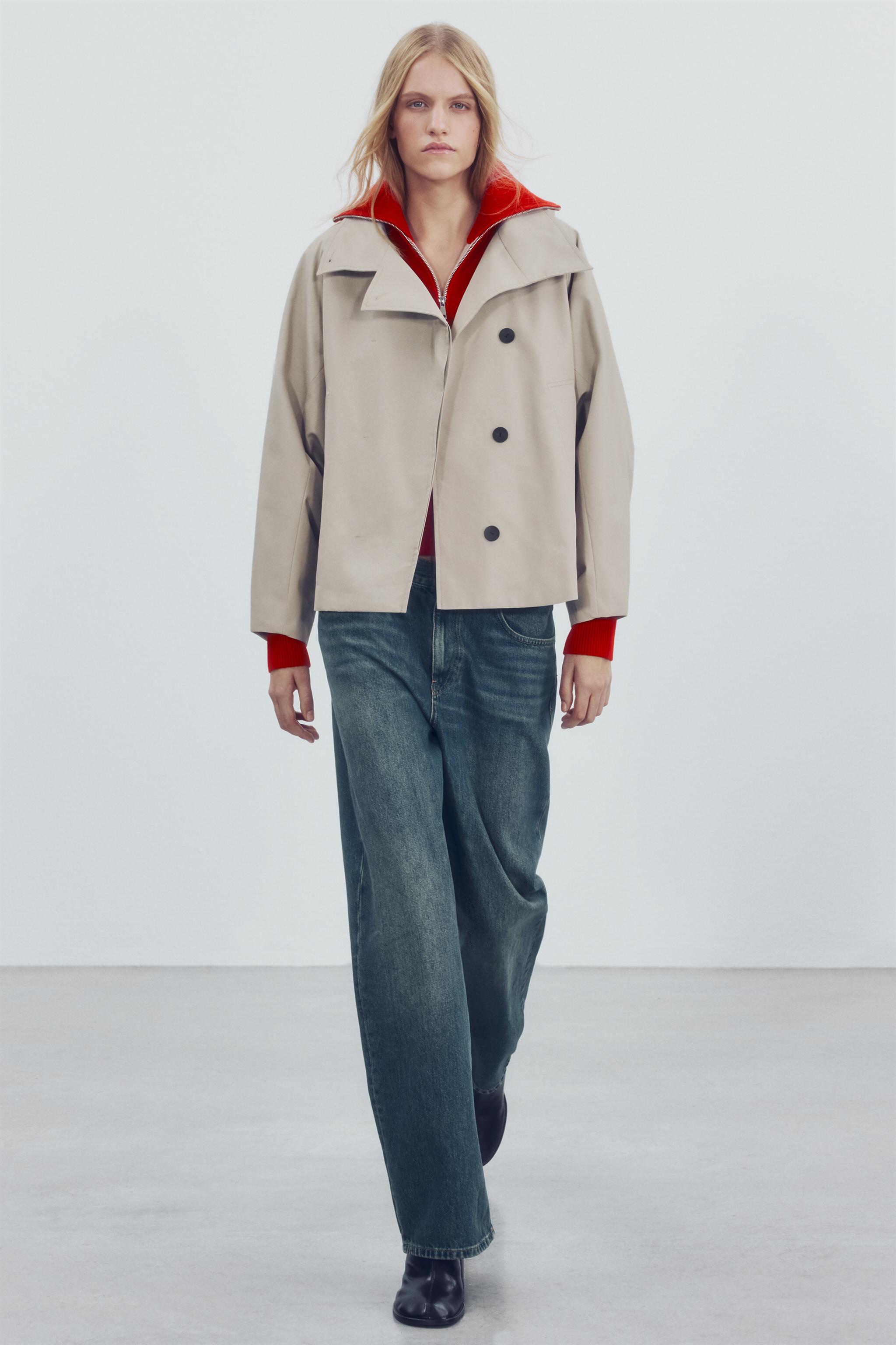 КОРОТКАЯ ПАРКА WATER REPELLENT — ZW COLLECTION — ZARA