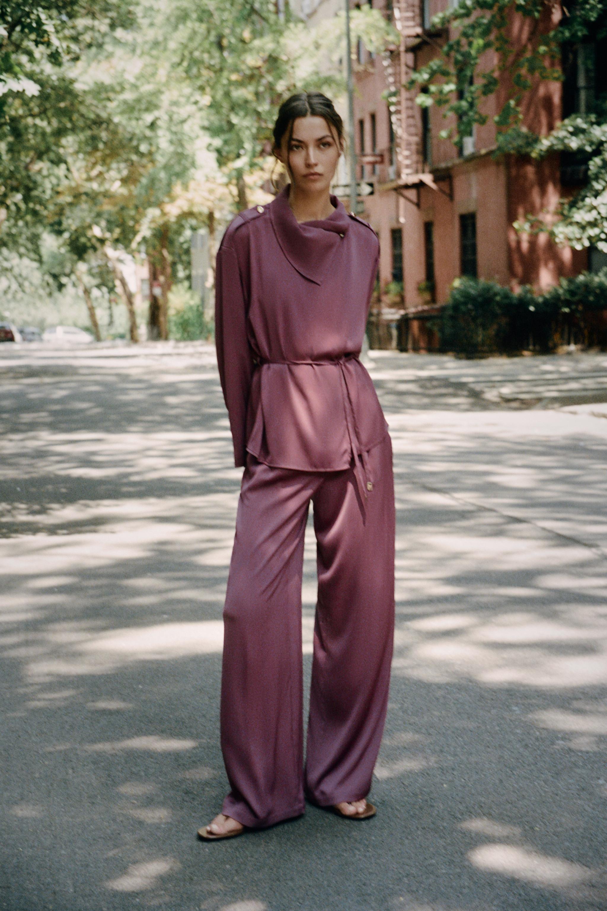 ШИРОКИЕ БРЮКИ — ZARA