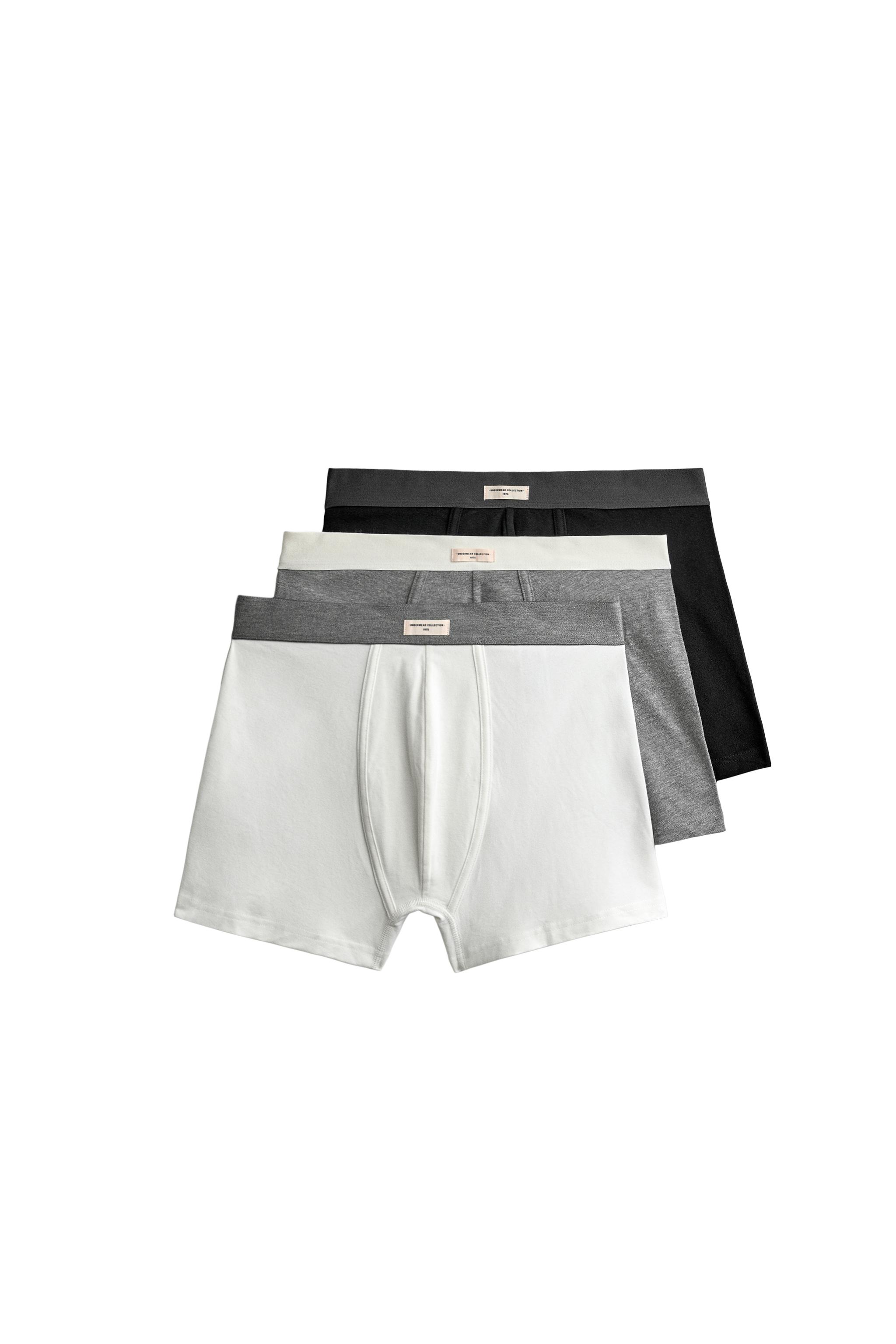Набор из 3 мягких боксёров — ZARA