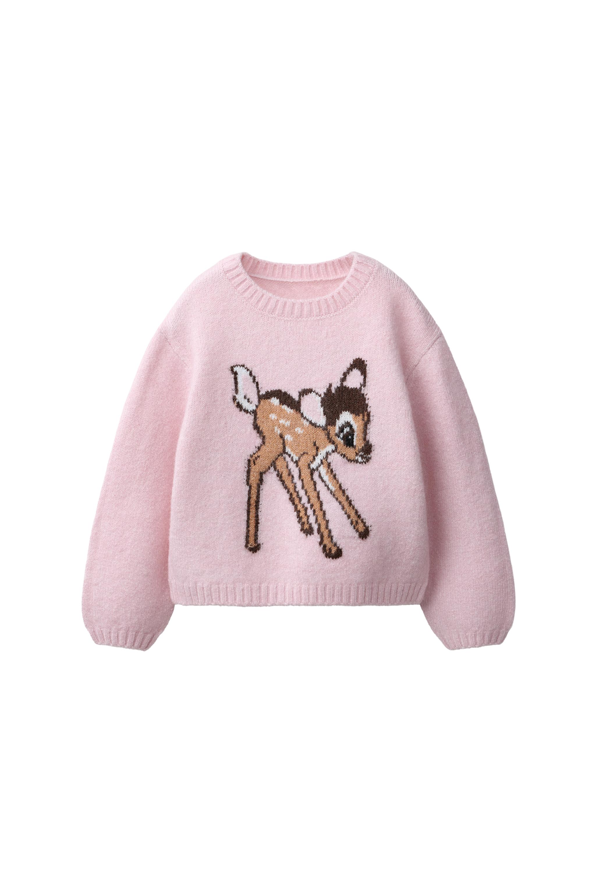 BAMBI © DISNEY KNIT JUMPER — ZARA