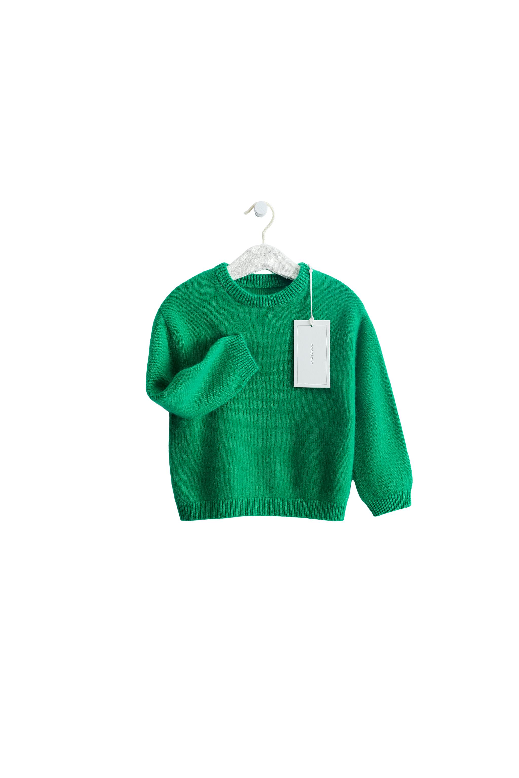 ZARA TIMELESS — СВИТЕР ИЗ 100% КАШЕМИРА — ZARA