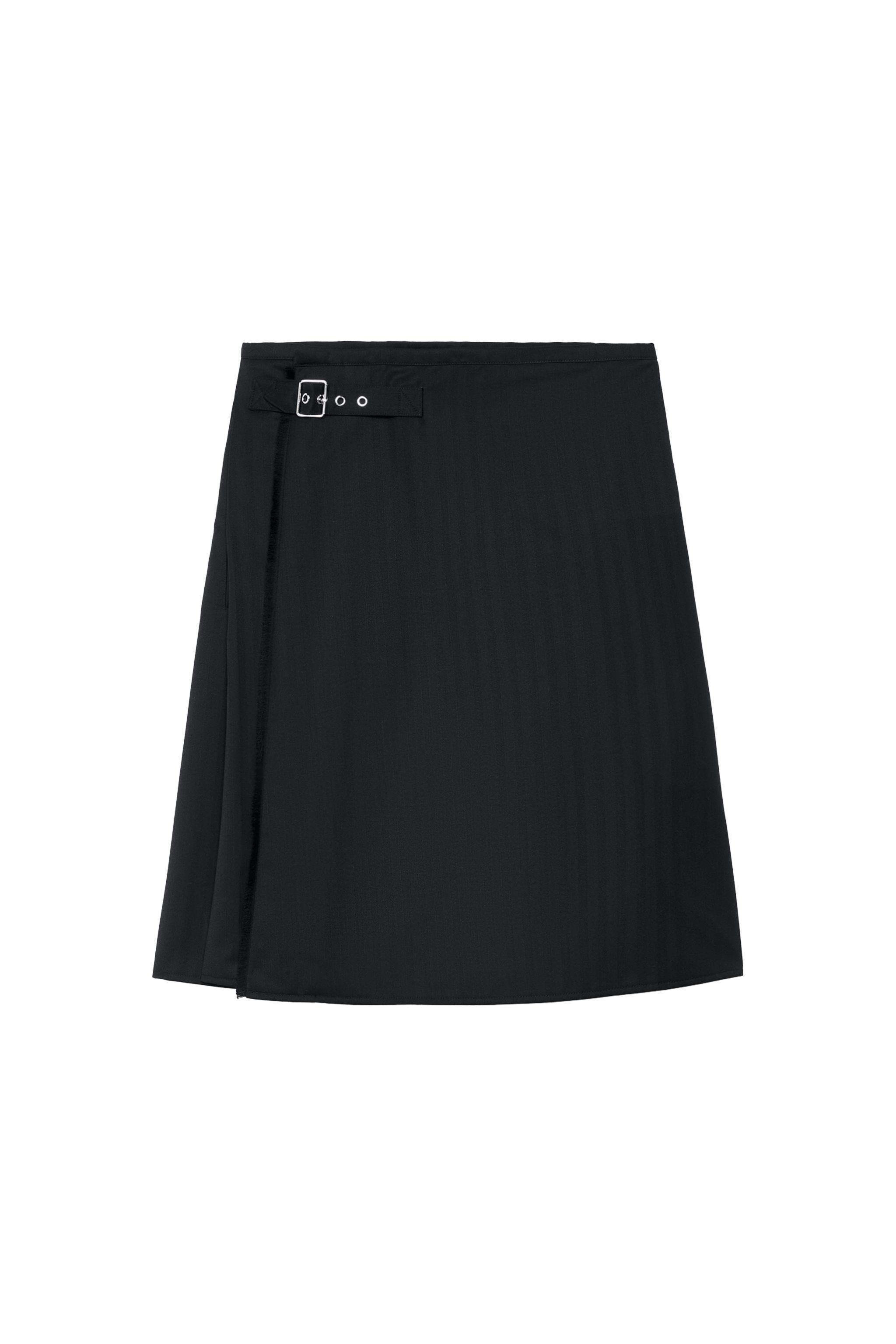 HERRINGBONE KILT — ZARA