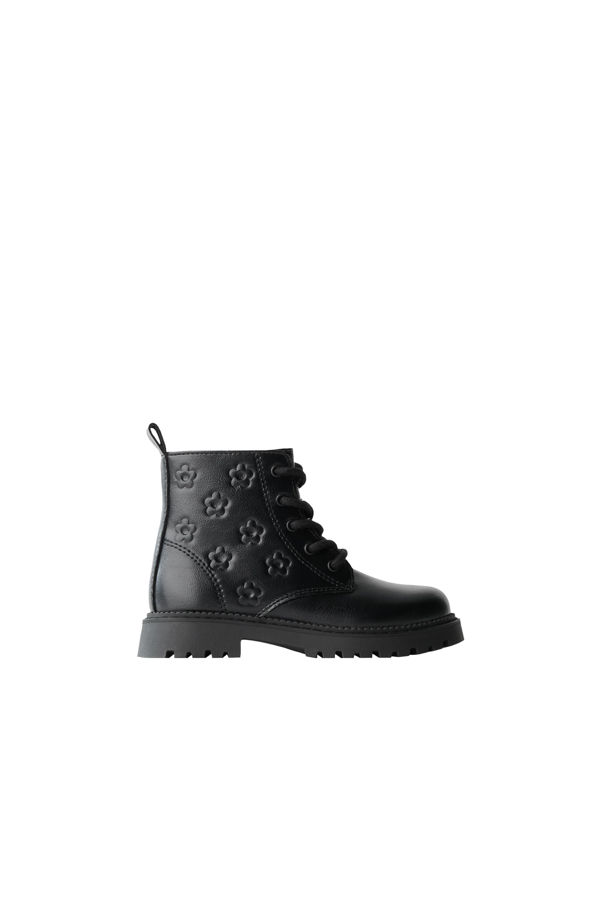 FLORAL BOOTS — ZARA