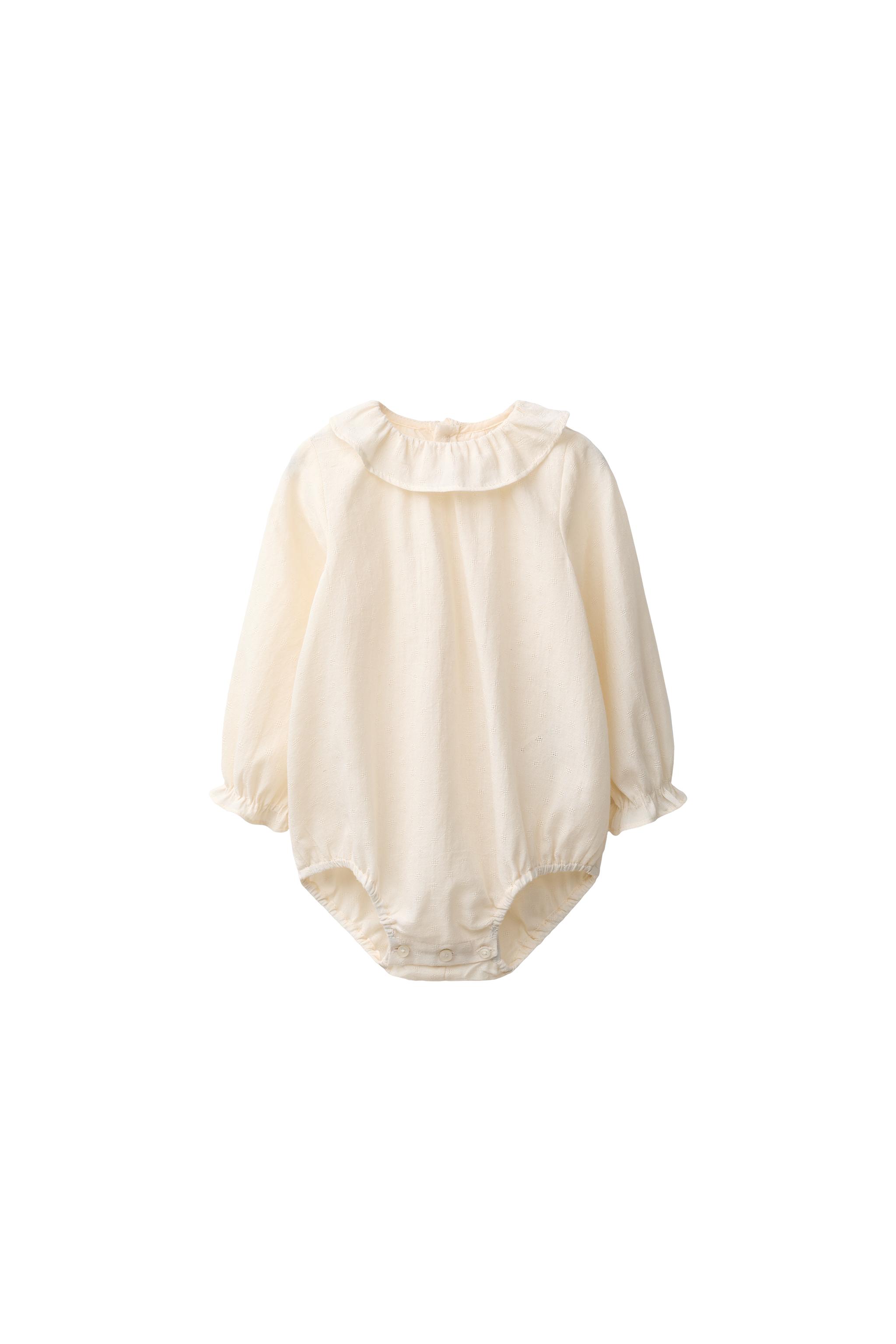 Боди жаккардовое с воланами — ZARA