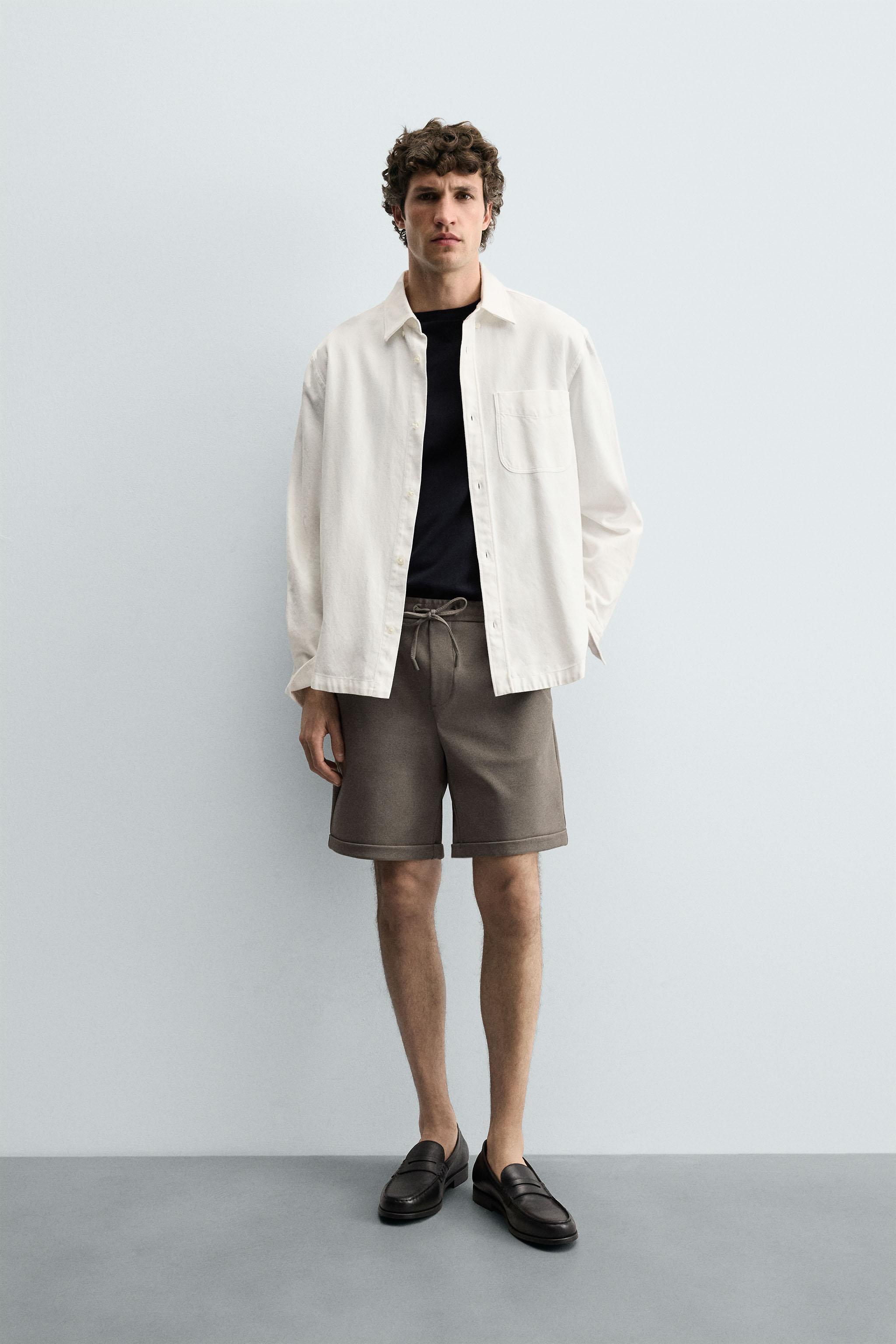 Бермуды комфортного кроя — ZARA
