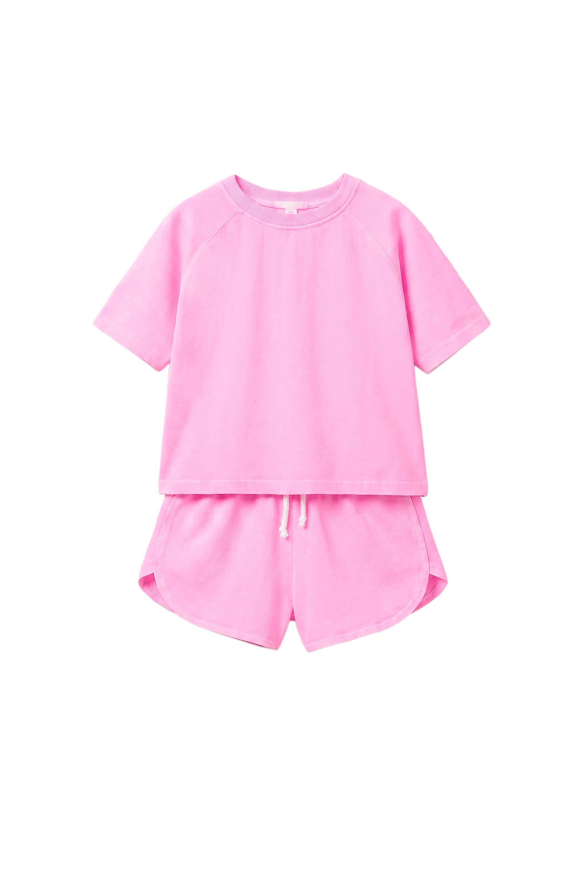 Комплект из базовой футболки и бермуд — ZARA