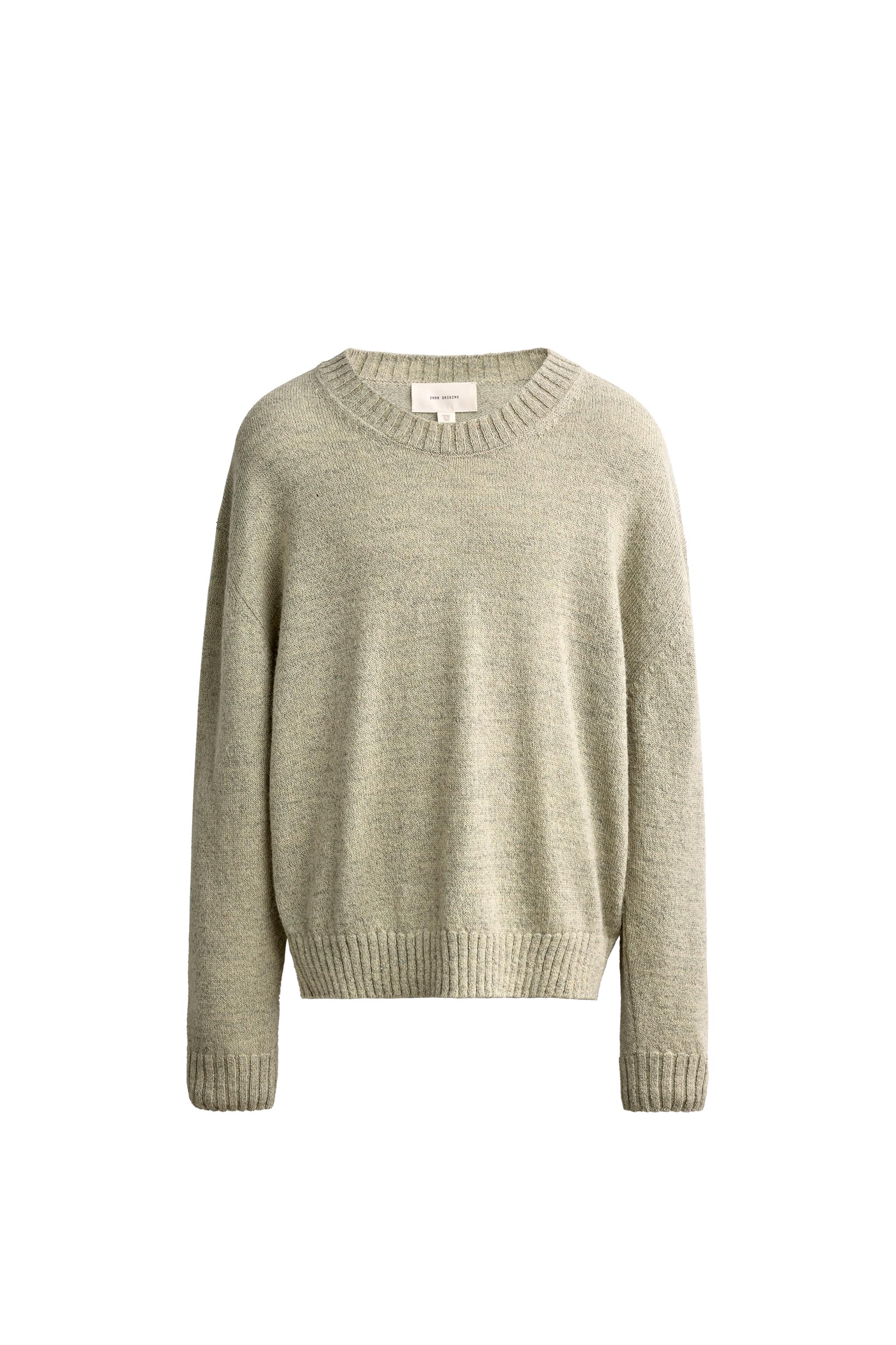 TWISTED YARN STRUCTURE JUMPER — ZARA