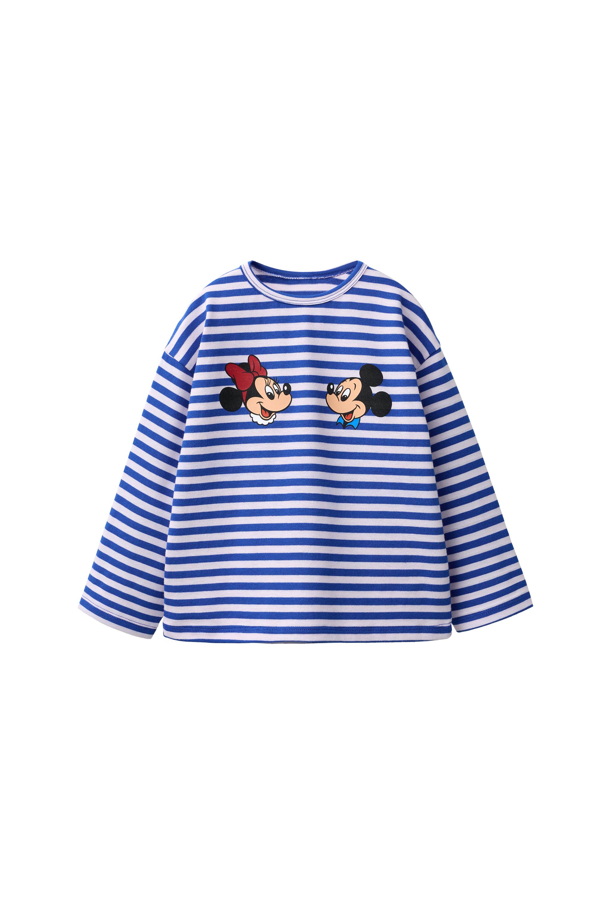Футболка в полоску с Mickey and Minnie Mouse © DISNEY — ZARA
