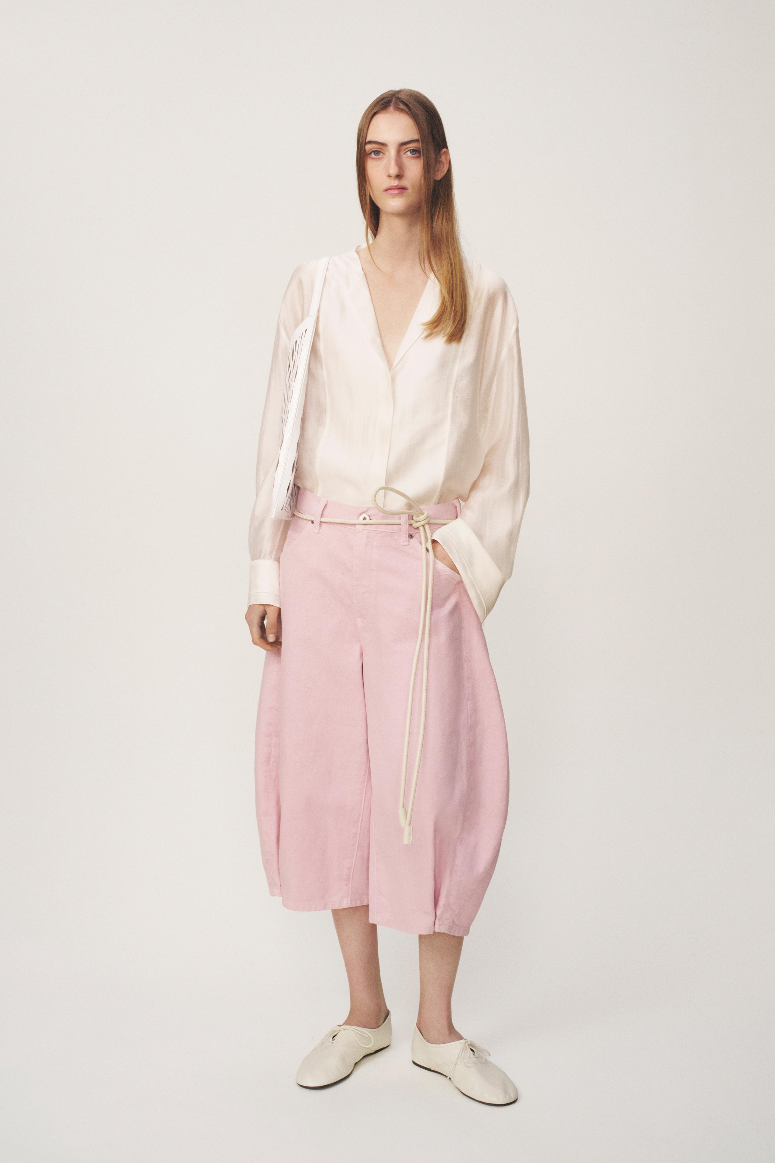 Бермуды в плиссировку — ZARA