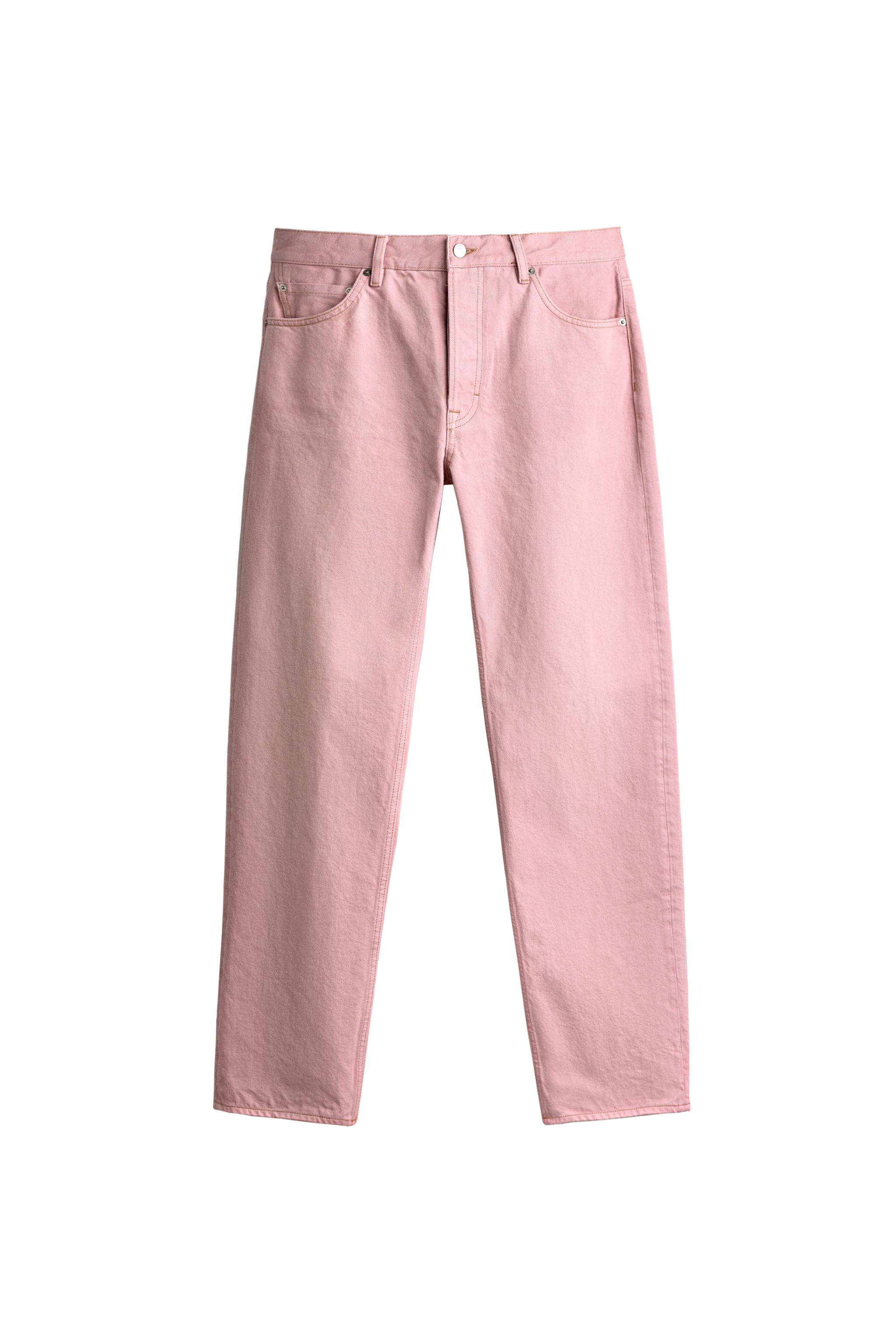 Джинсы с прямыми штанинами — ZARA