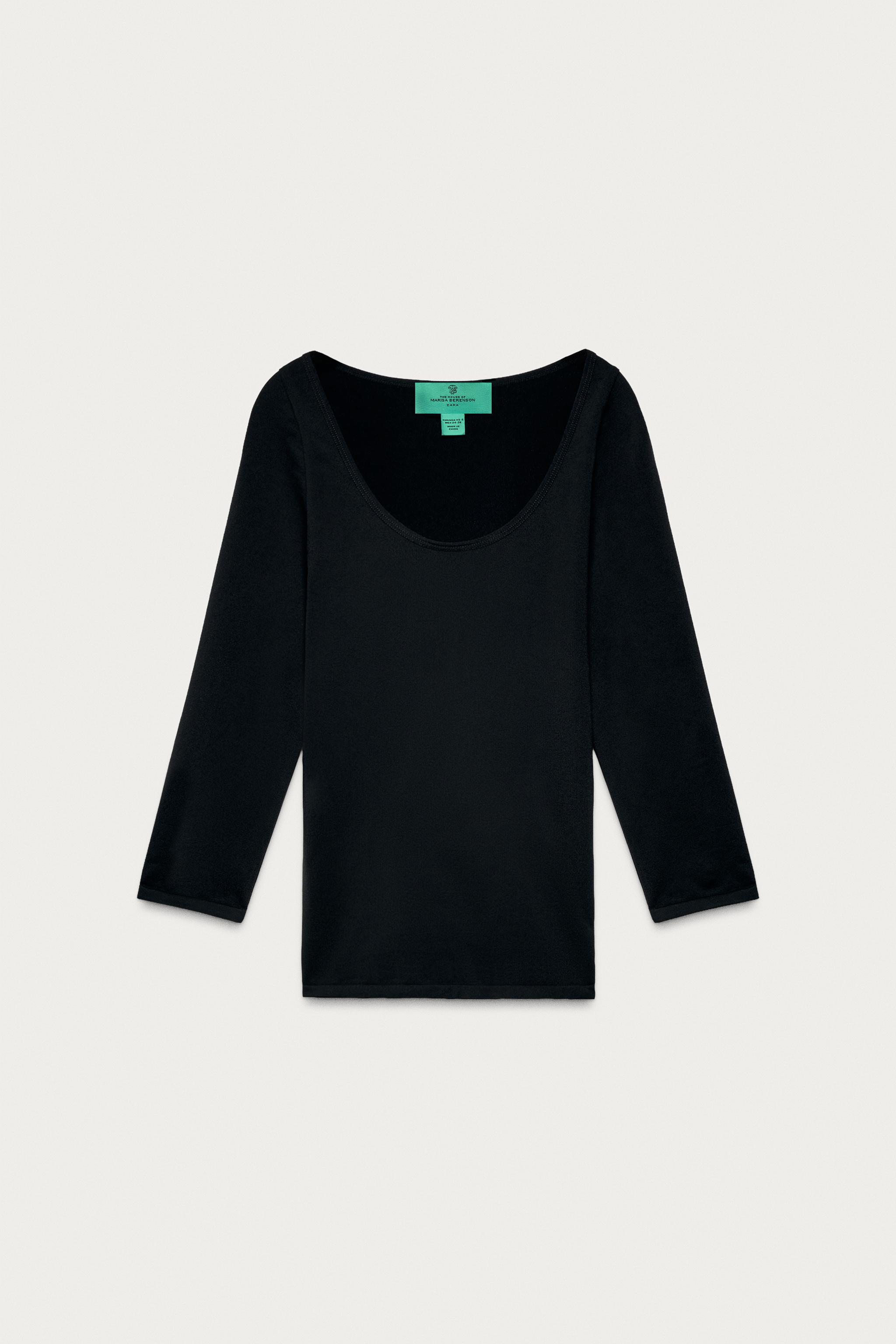 Топ MARISA BERENSON X ZARA, без швов — ZARA