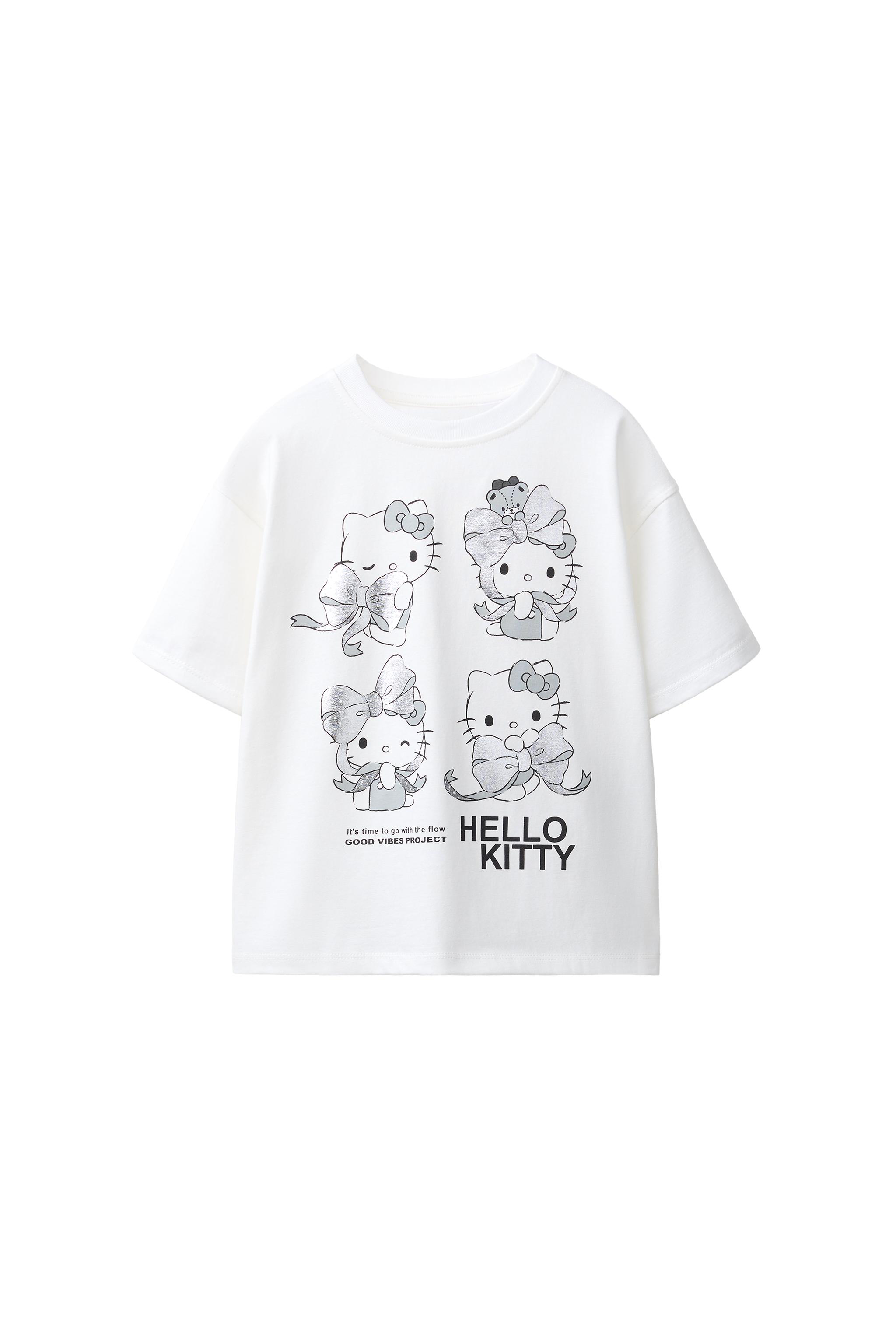 Футболка HELLO KITTY © SANRIO FOIL — ZARA