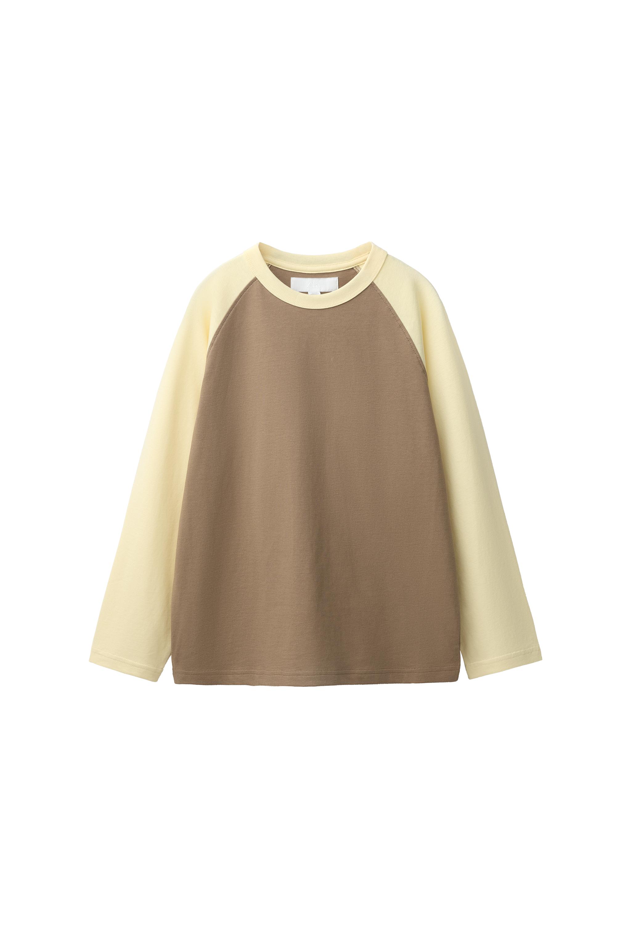 ФУТБОЛКА С РУКАВАМИ РЕГЛАН — ZARA