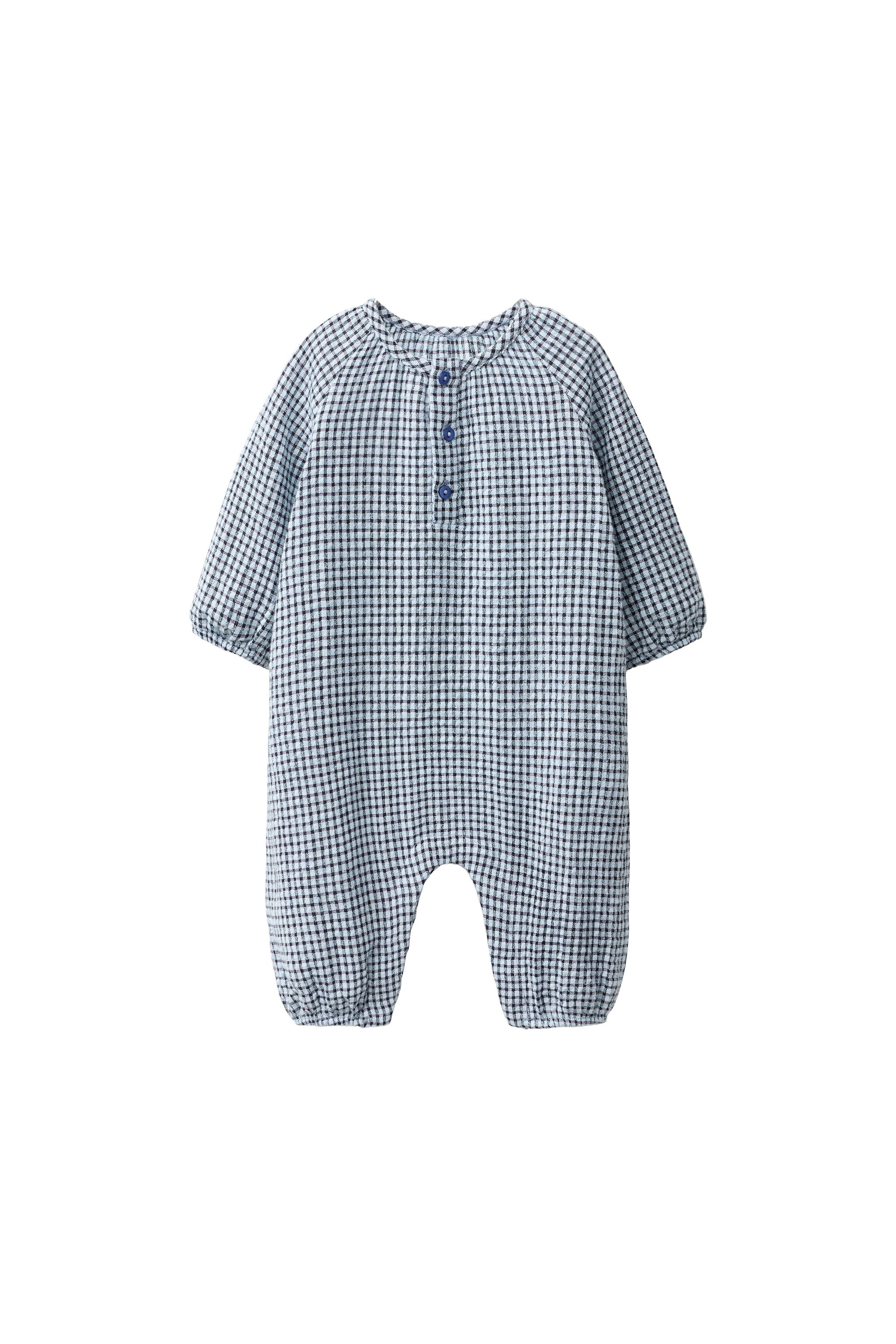 Ромпер в клетку — ZARA