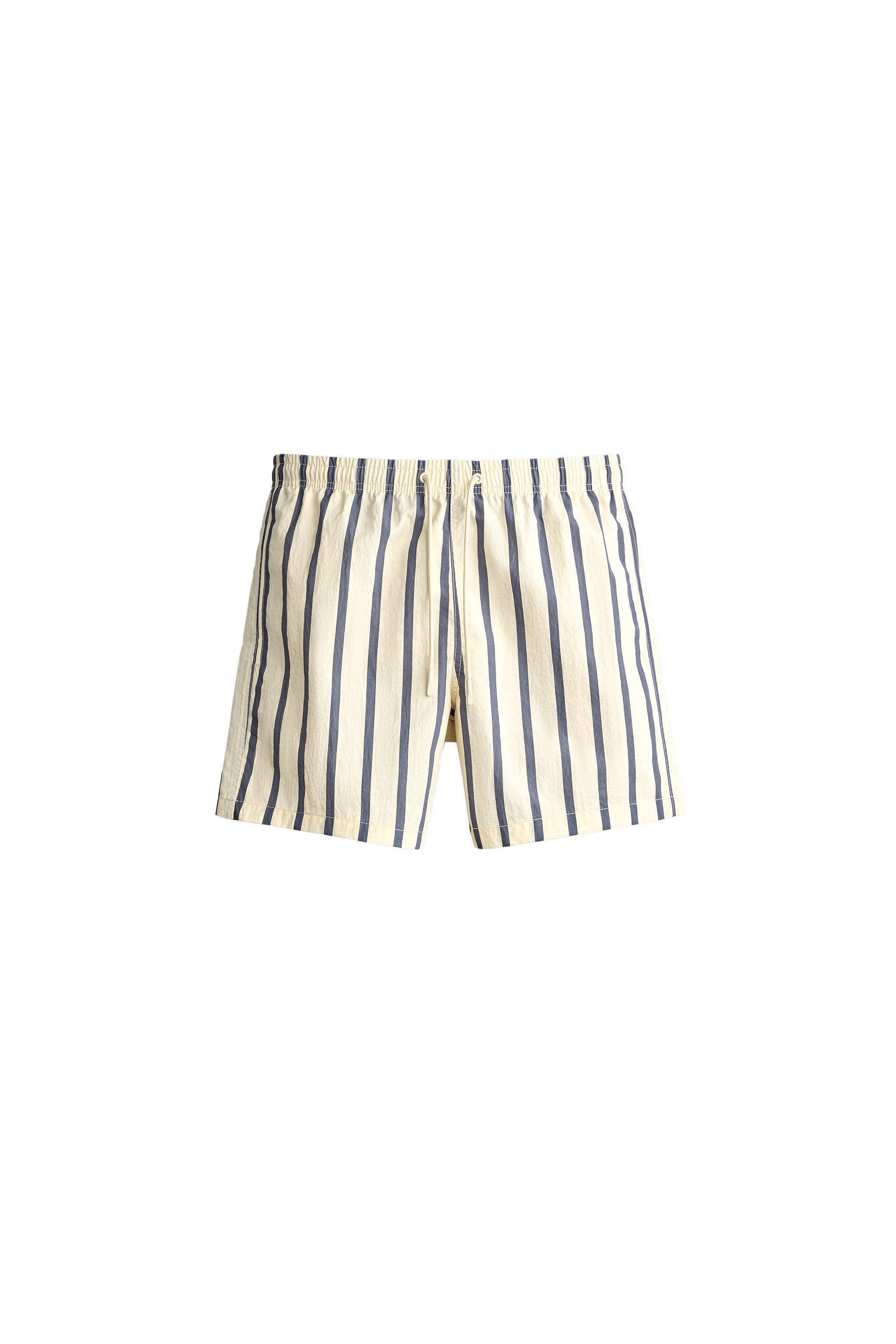 ПЛАВКИ СРЕДНЕЙ ДЛИНЫ В ПОЛОСКУ — ZARA