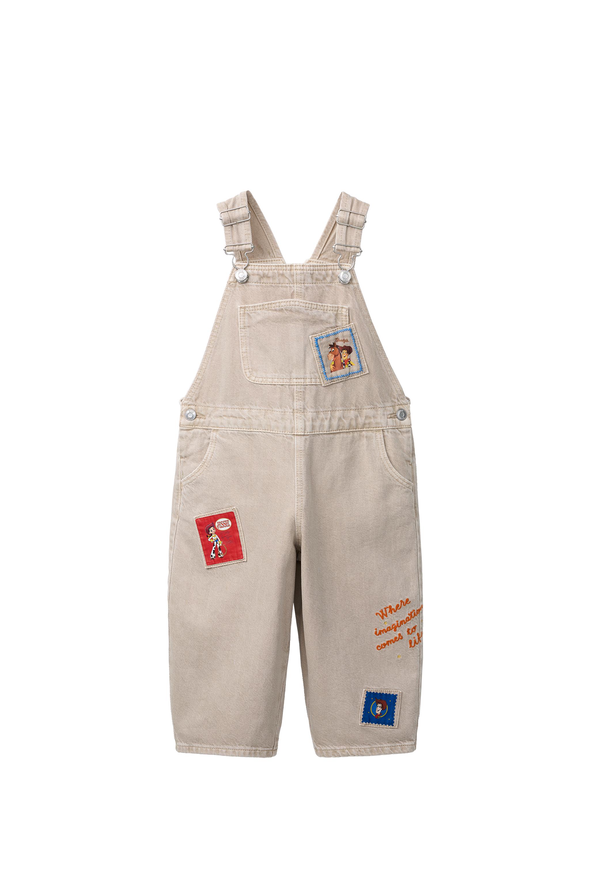 TOY STORY © DISNEY PIXAR PATCHES LONG TWILL DUNGAREES — ZARA