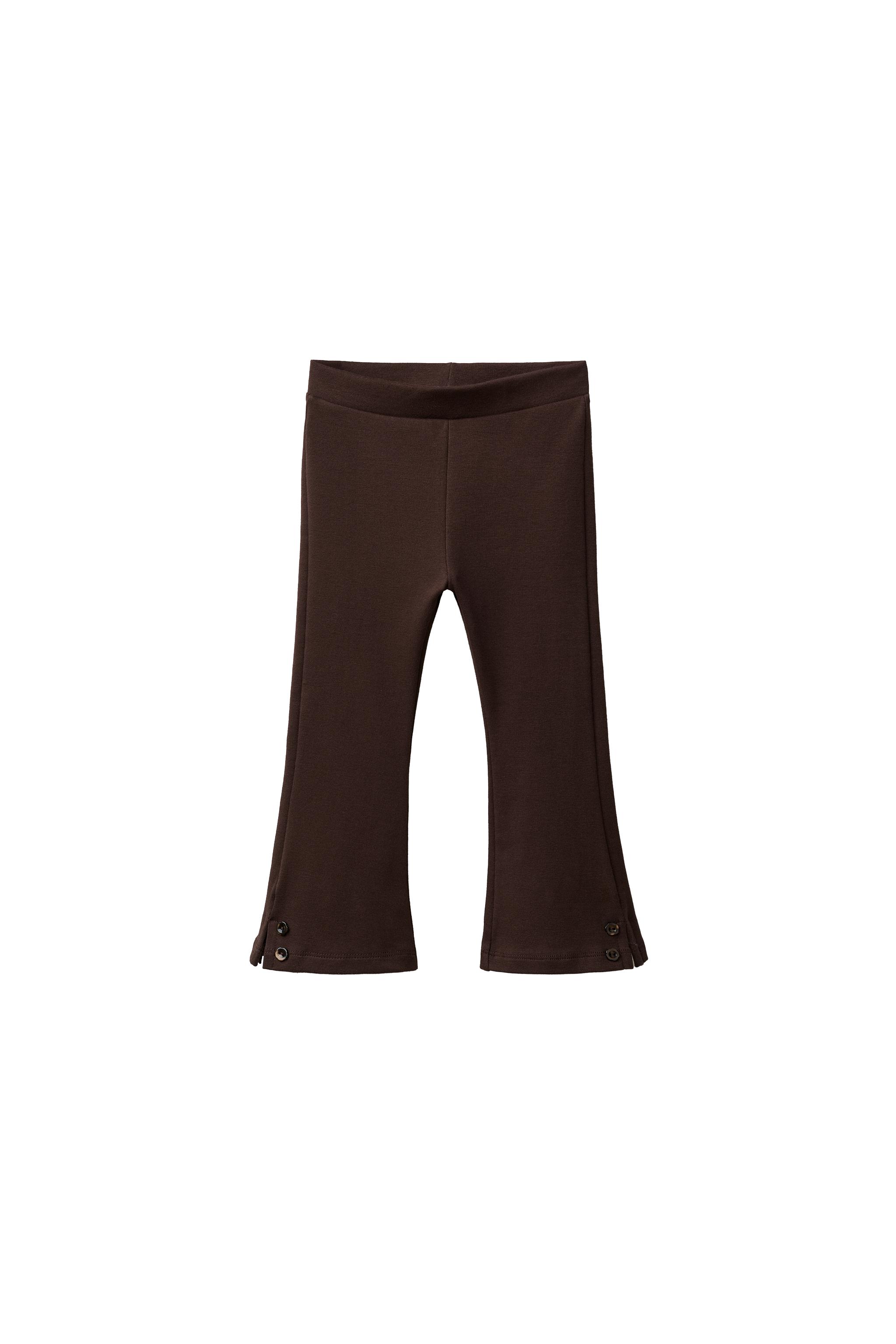 Леггинсы расклешённого кроя с пуговицами — ZARA