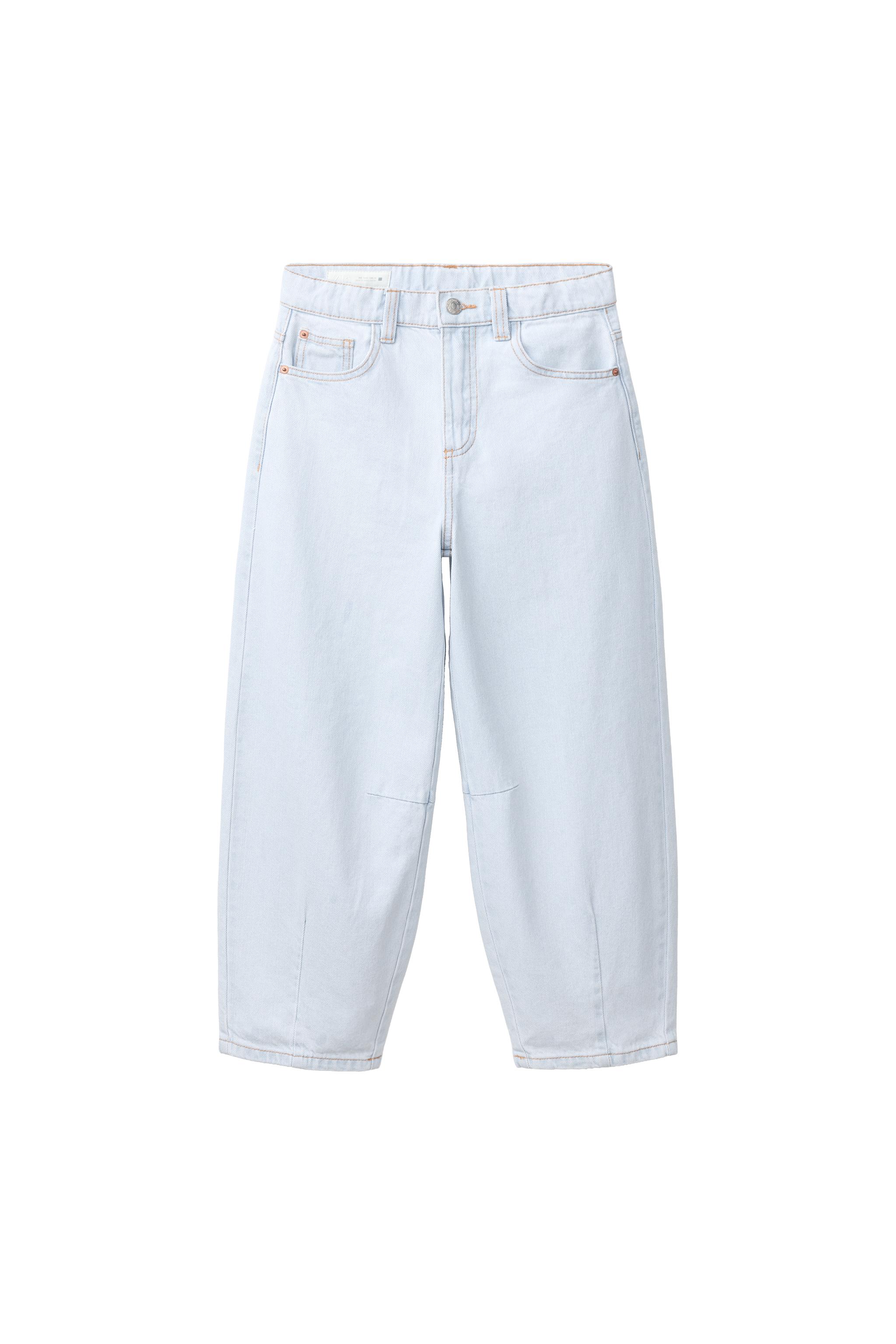 Джинсы силуэта "бочонок" — ZARA
