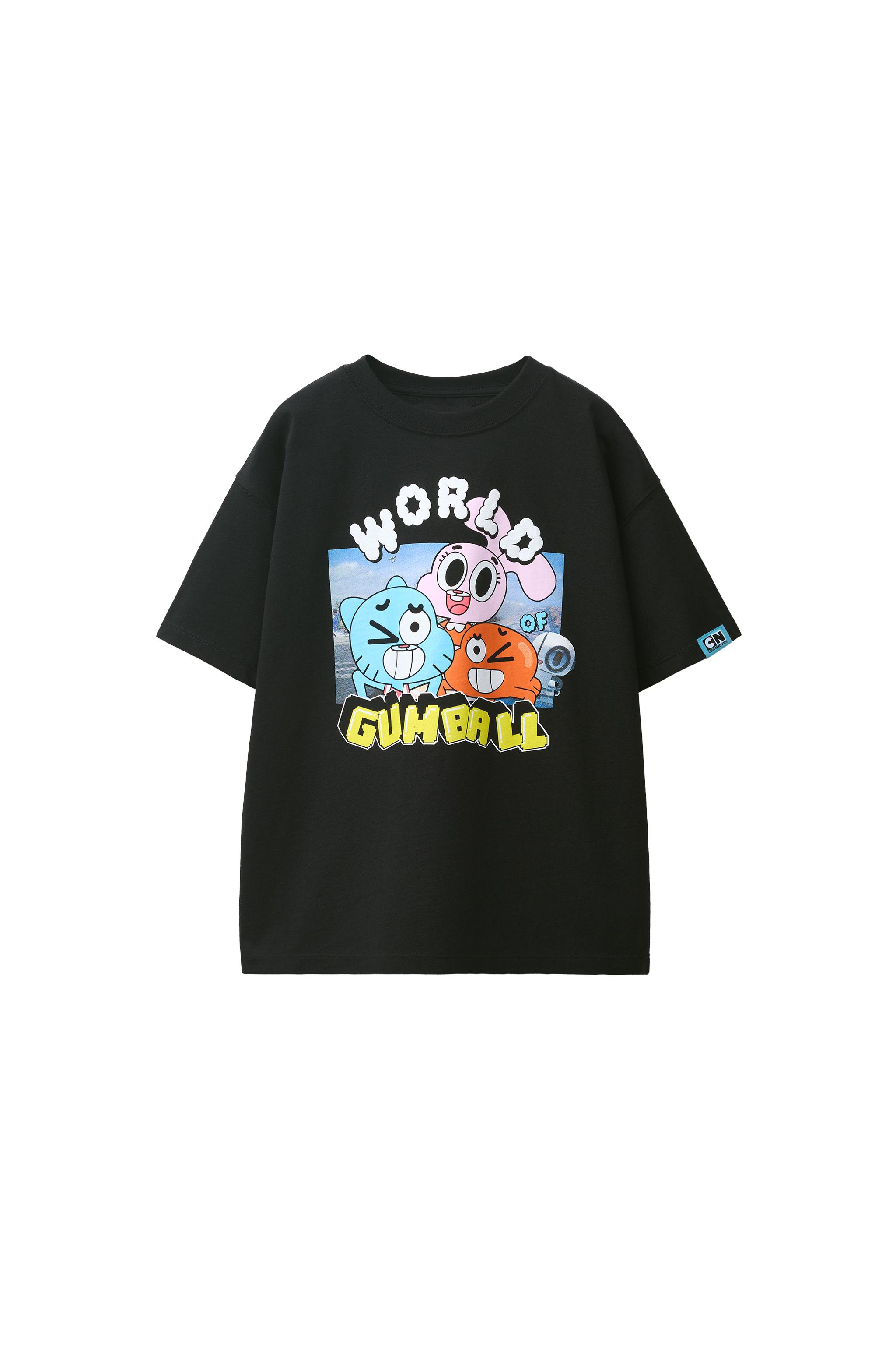 Футболка с принтом Gumball Cartoon Network™ — ZARA