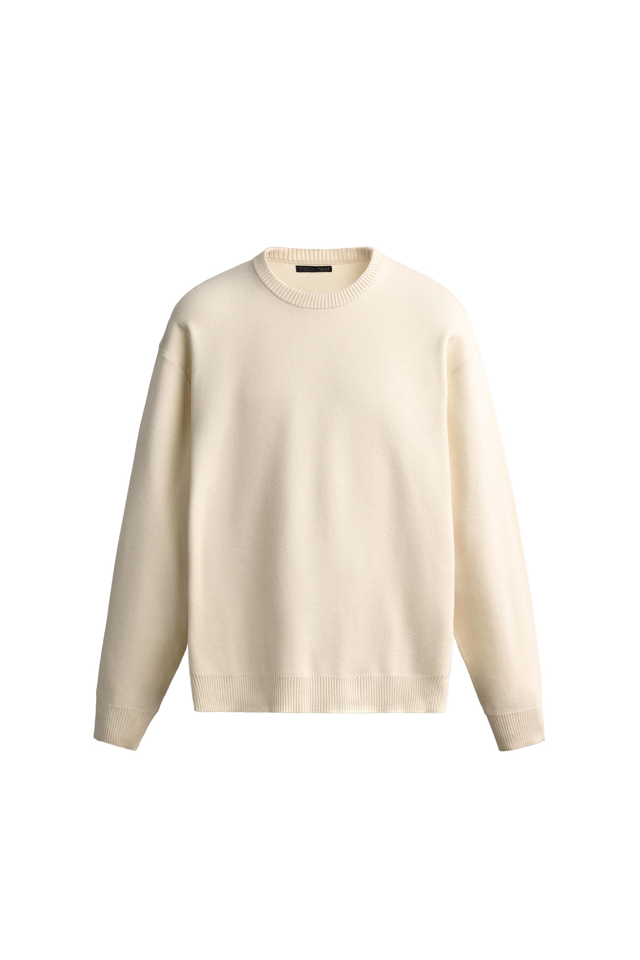 Мягкий джемпер свободного кроя — ZARA
