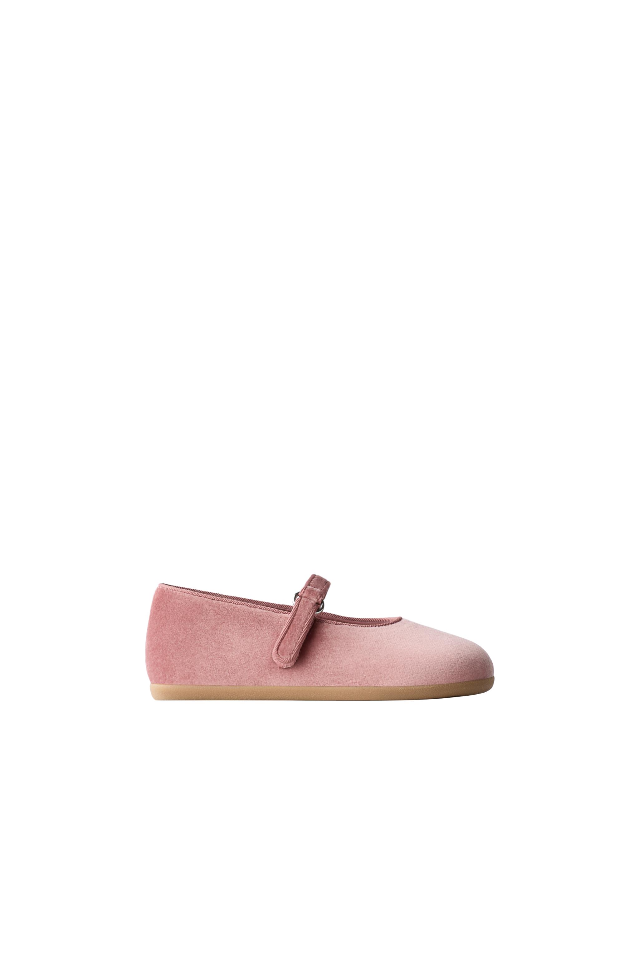 Балетки из бархата — ZARA