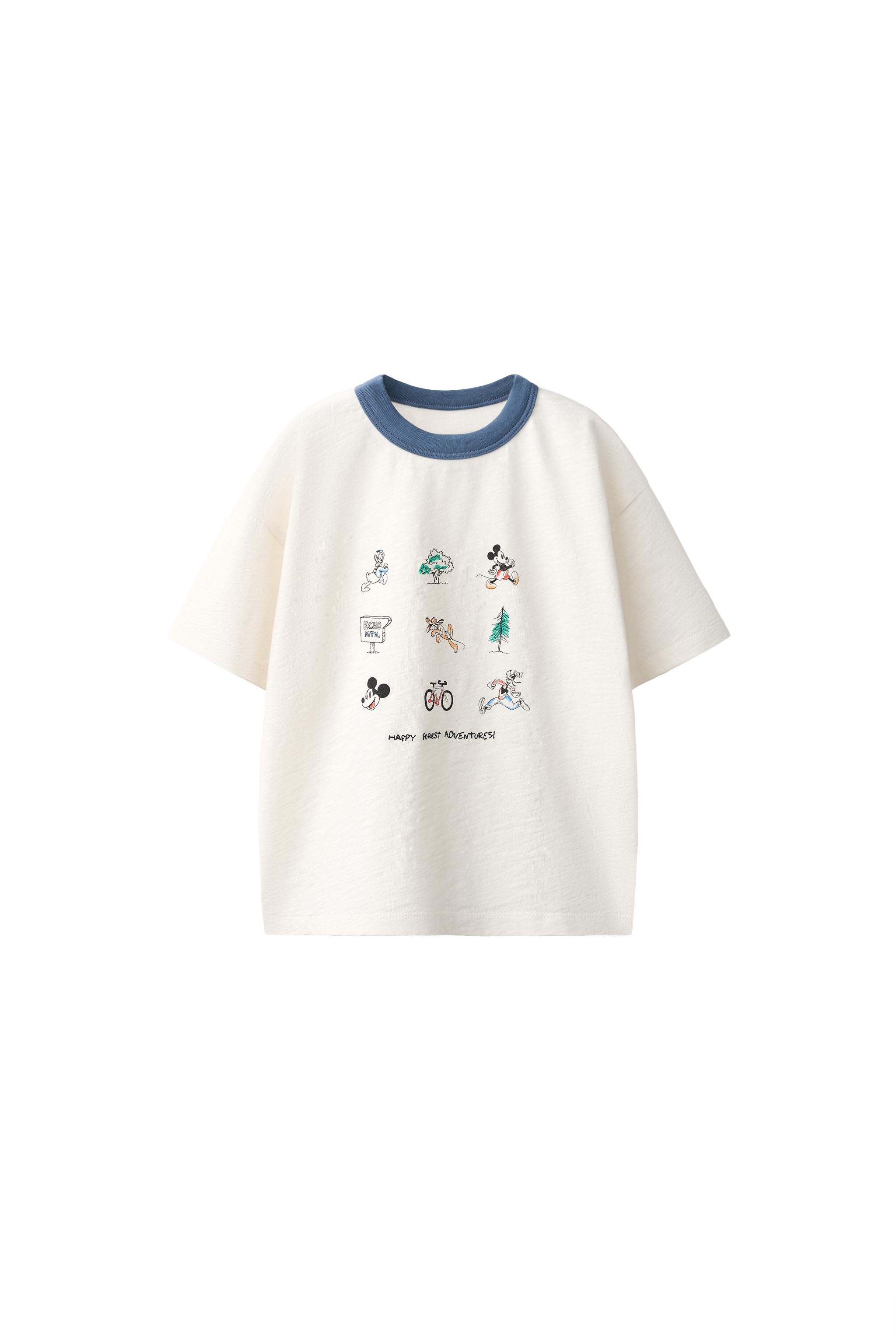 ФУТБОЛКА С ВЫШИВКОЙ «МИККИ МАУС» © DISNEY — ZARA