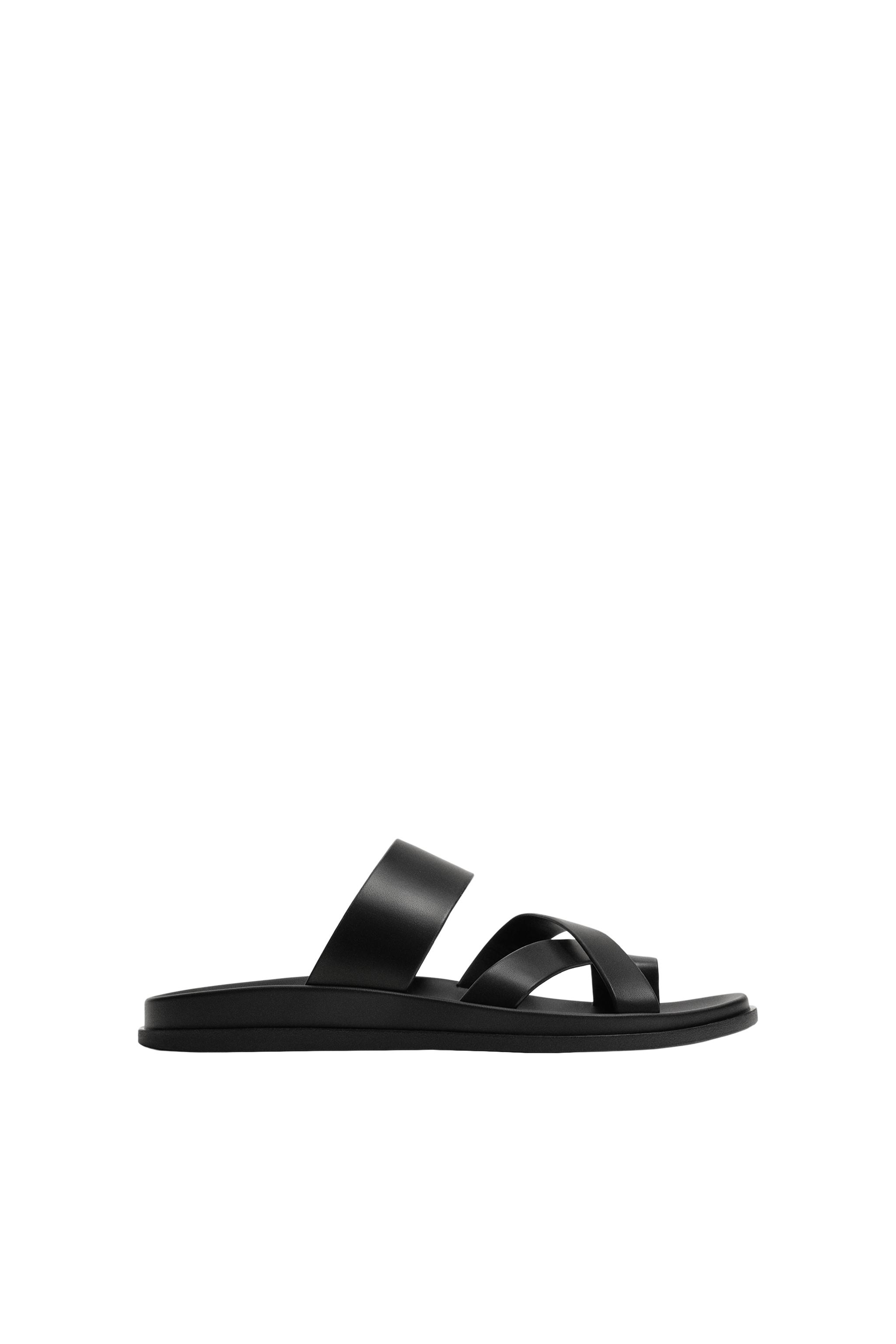 Сандалии с тонкими ремешками — ZARA