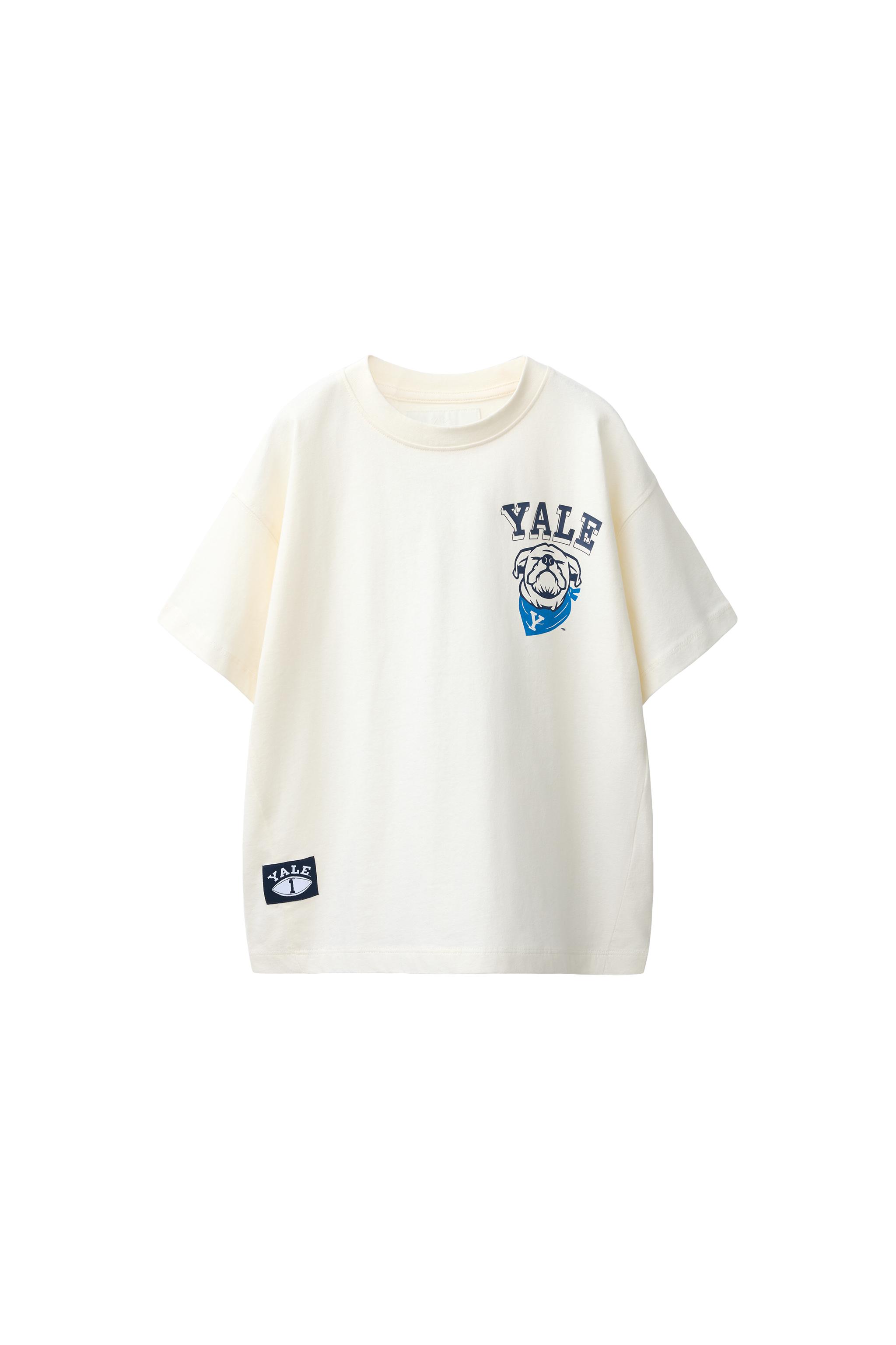 ФУТБОЛКА С ПРИНТОМ YALE™ — ZARA