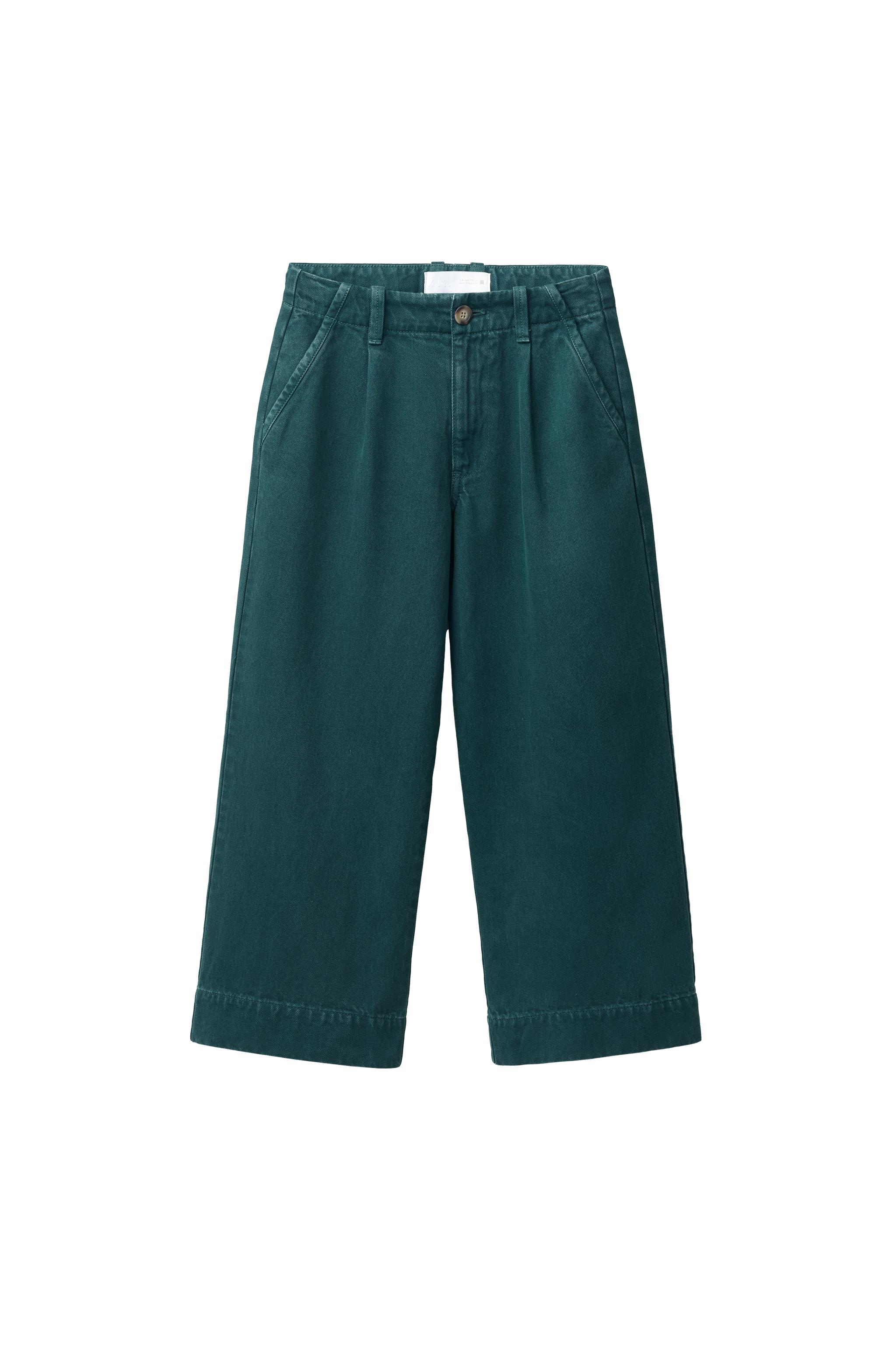 Брюки с прямыми штанинами с вытачками — ZARA