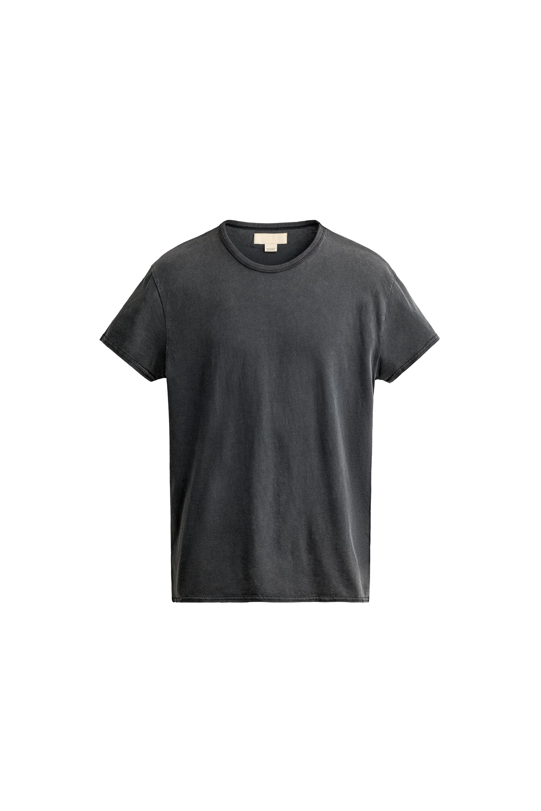 WASHED SLIM FIT T-SHIRT — ZARA