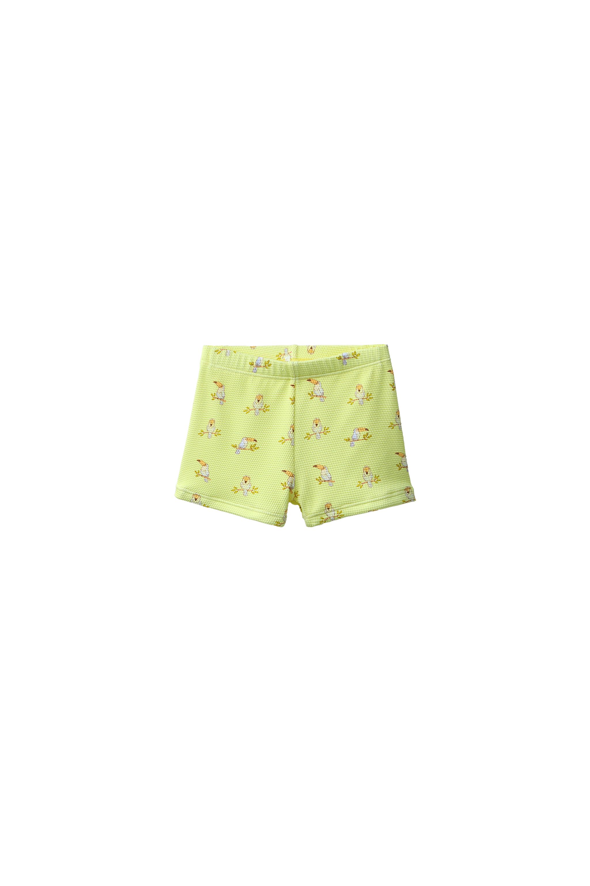 Слитный купальник с принтом тукан для возраста 1-6 лет — ZARA