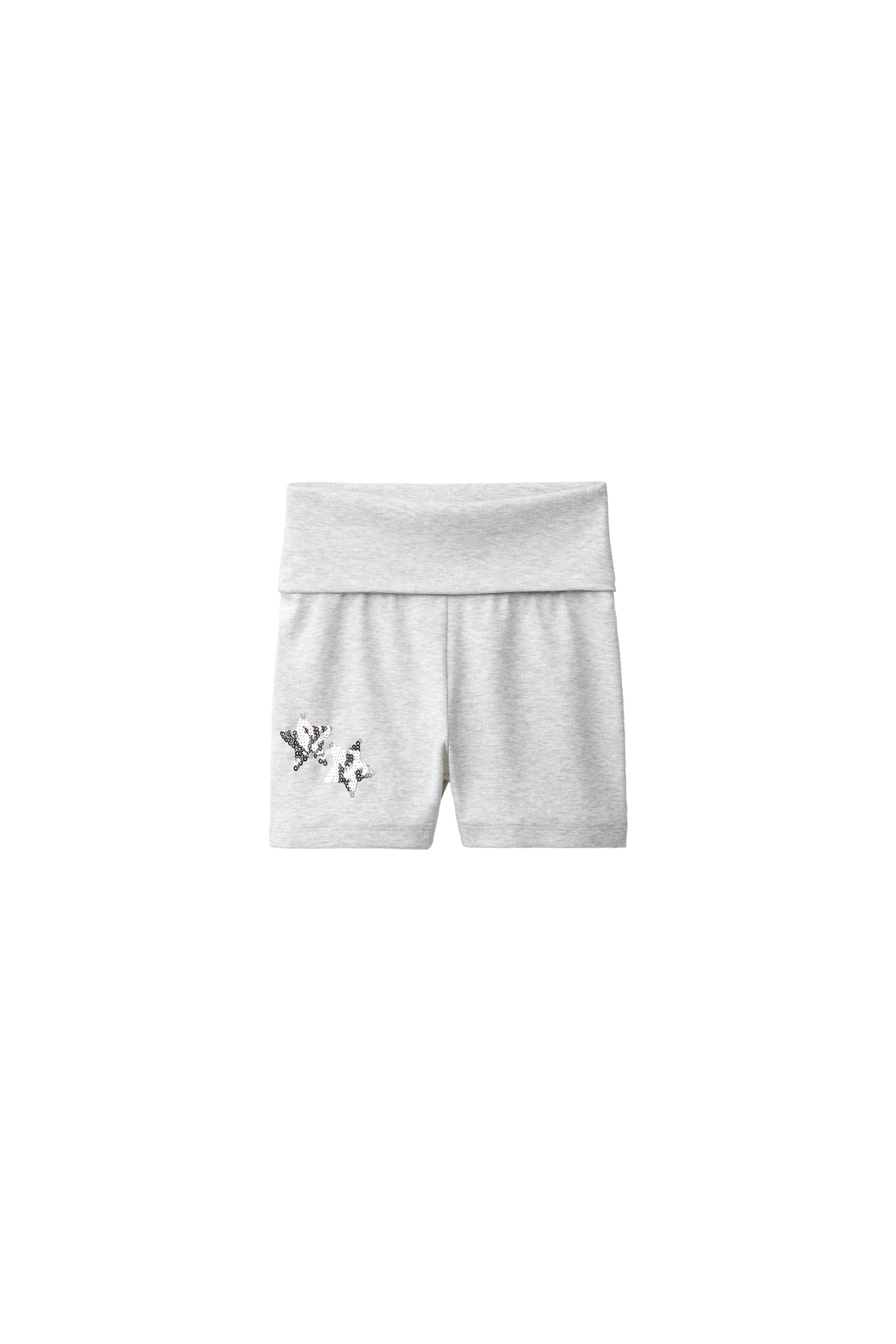 Укороченные легинсы со звёздным принтом из пайеток — ZARA