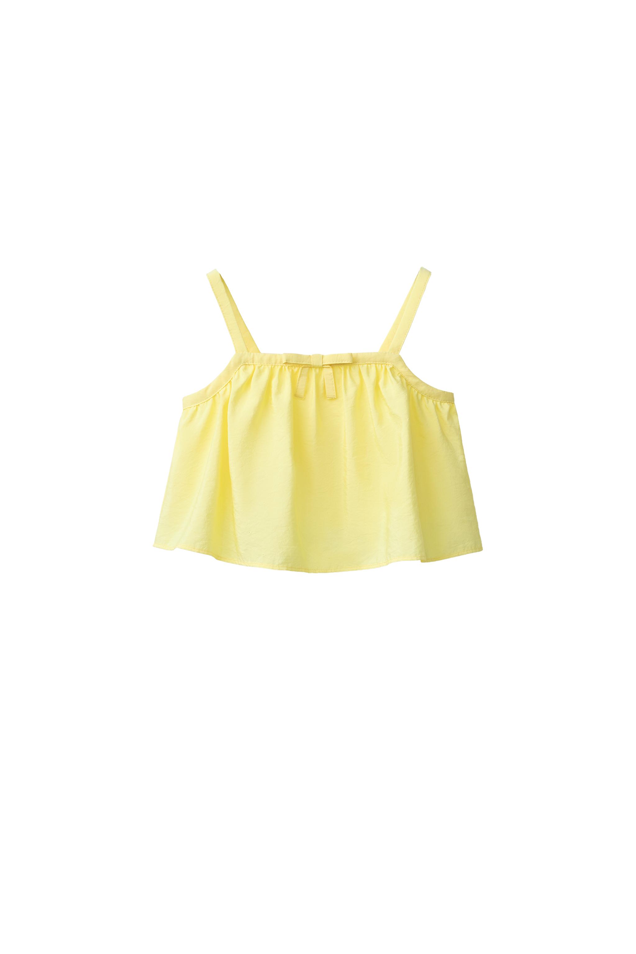 Топ TAFFETA, укороченного кроя — ZARA