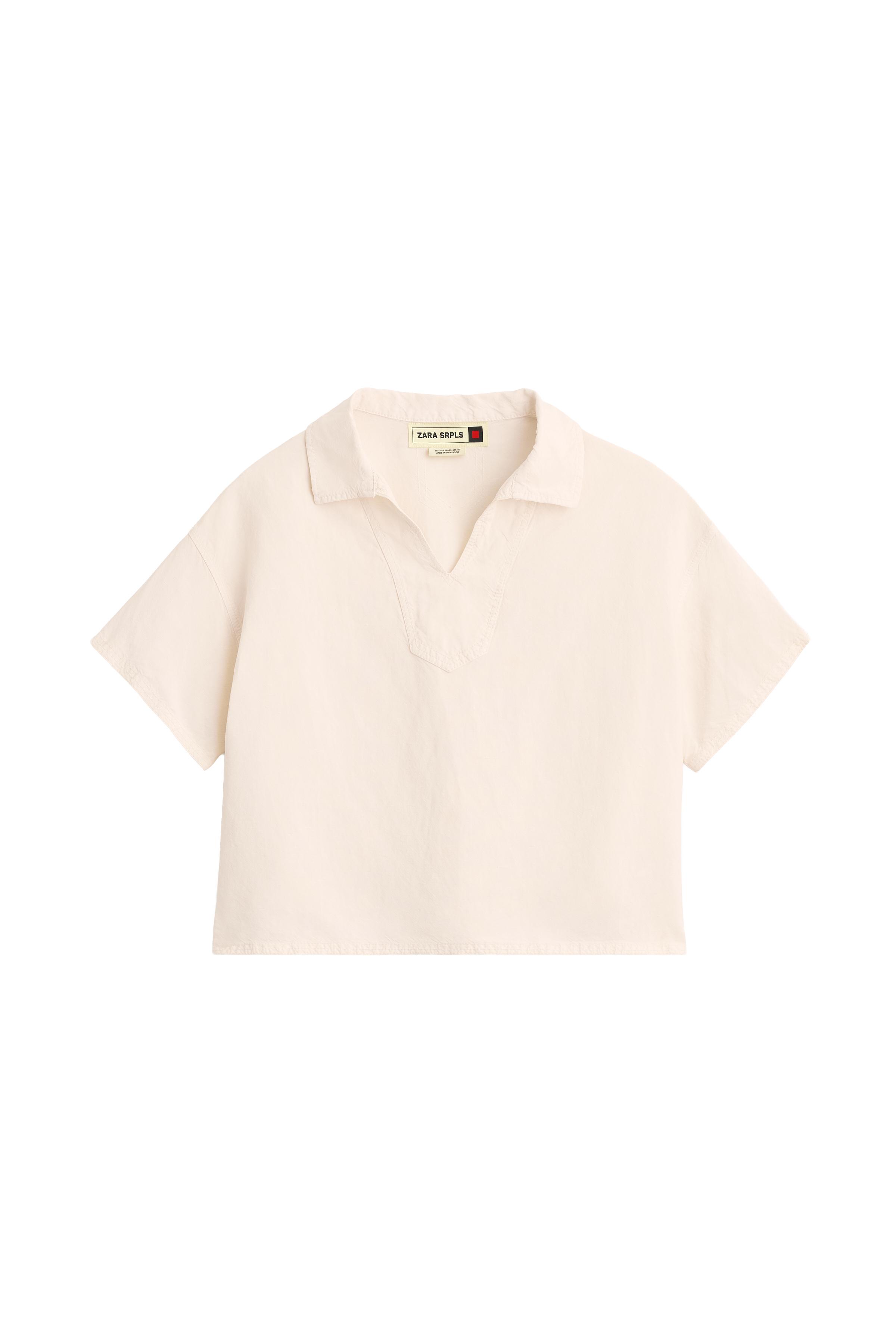 РУБАШКА В СТИЛЕ ДЖЕЛЛАБА — ZARA