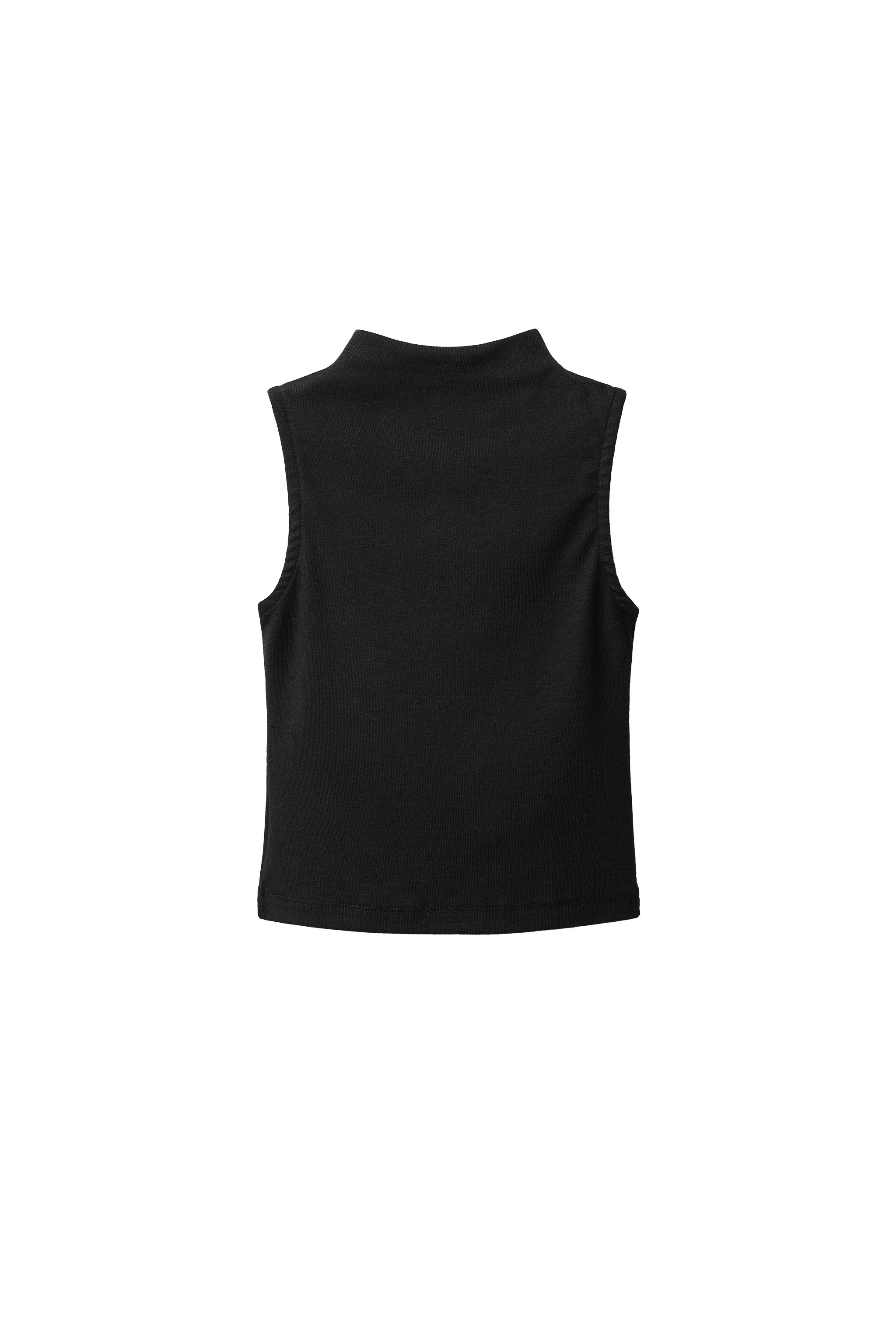 ТОП БЕЗ РУКАВОВ ИЗ ХЛОПКА И МОДАЛА — ZARA