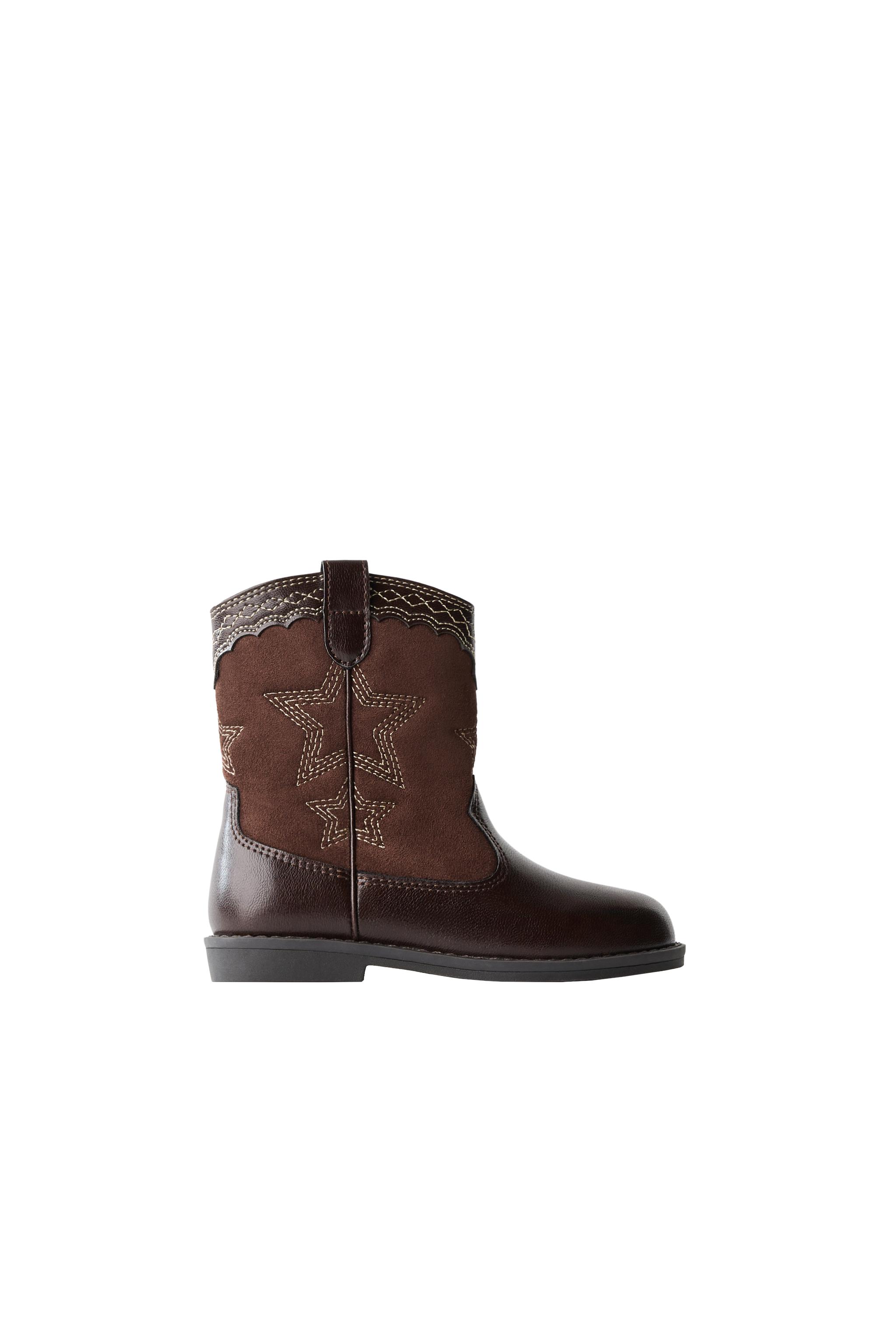 EMBROIDERED COWBOY BOOTS — ZARA