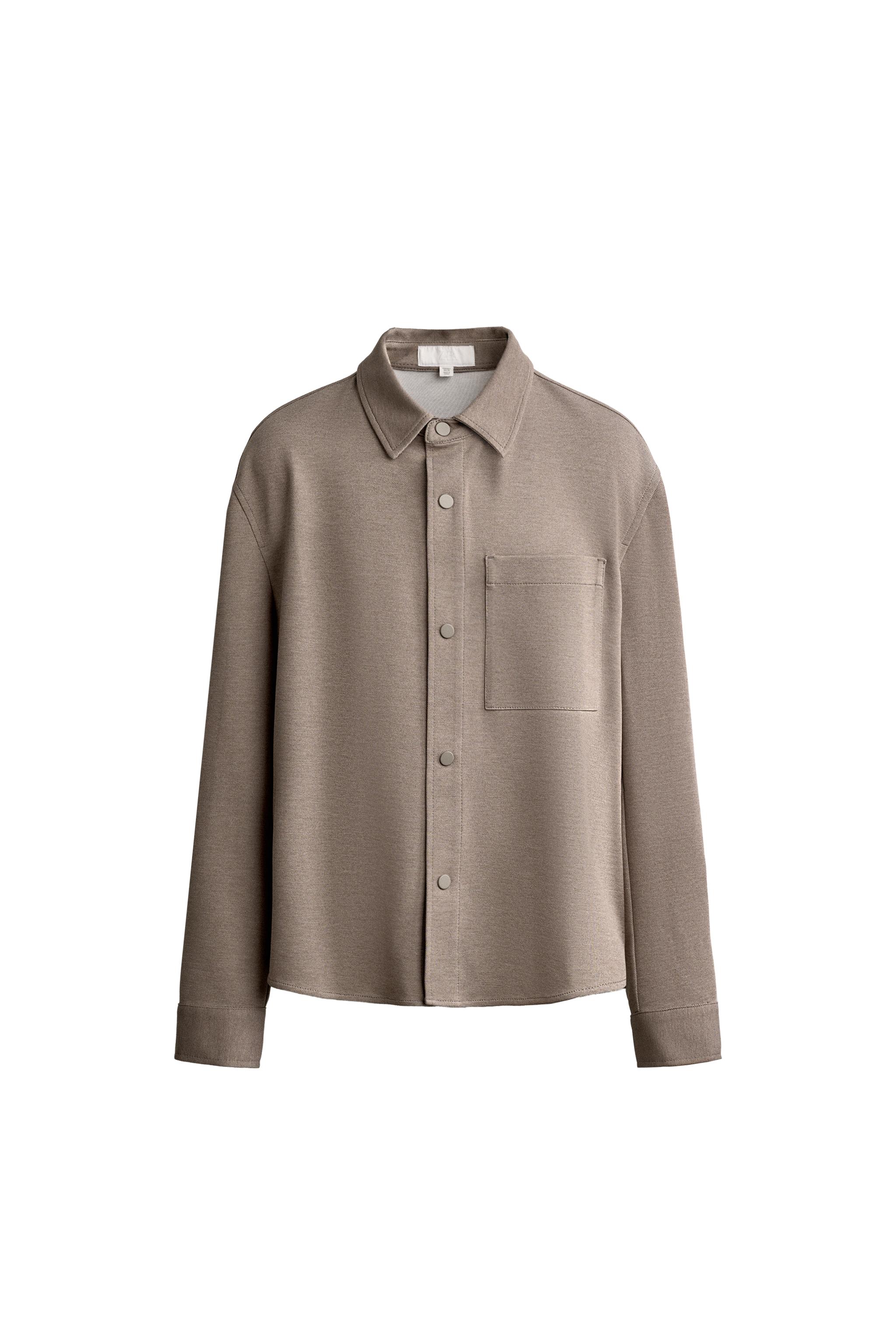 КУРТКА-РУБАШКА COMFORT NON-IRON — ZARA