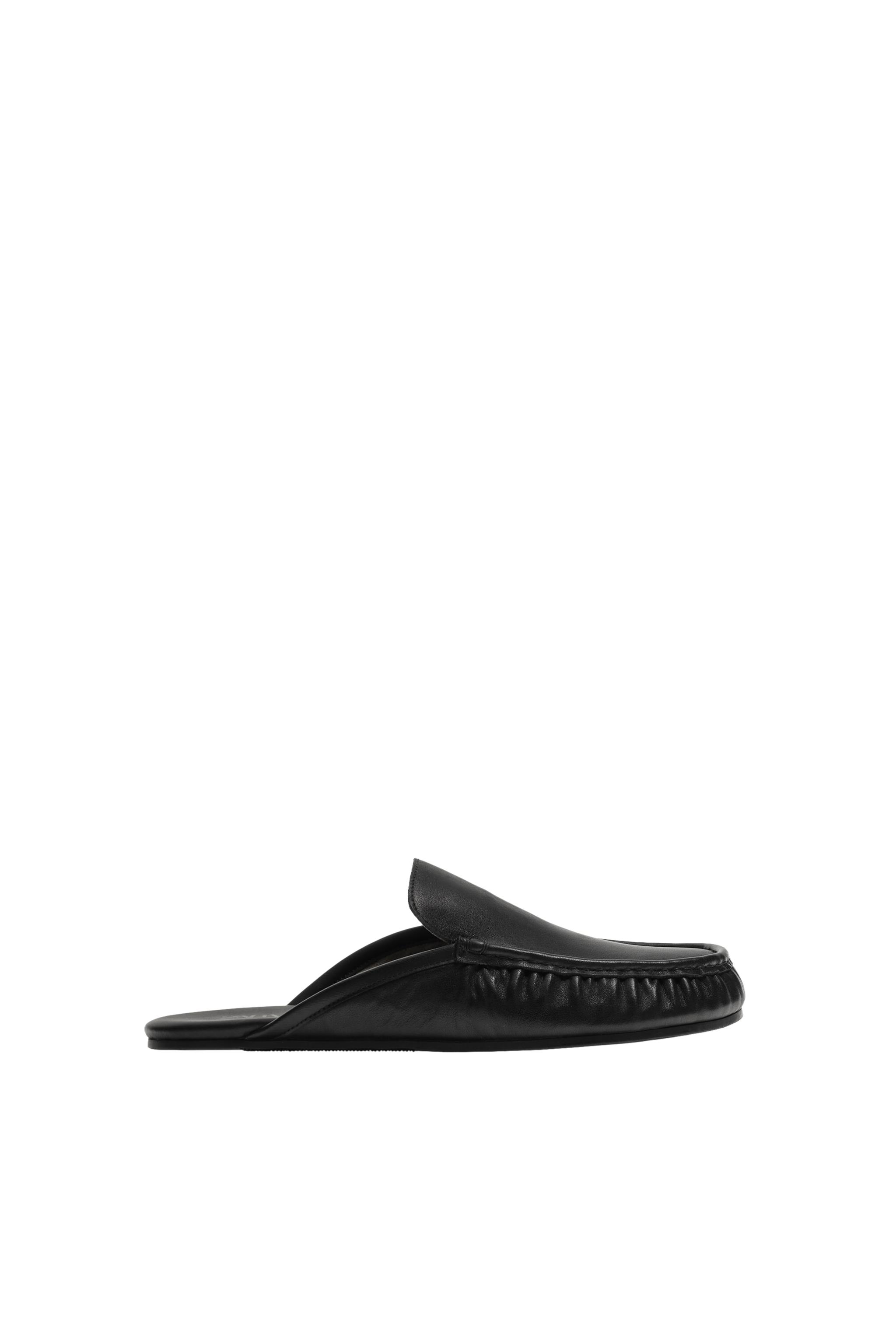 КОЖАНЫЕ ЛОФЕРЫ С ОТКРЫТОЙ ПЯТКОЙ — ZARA