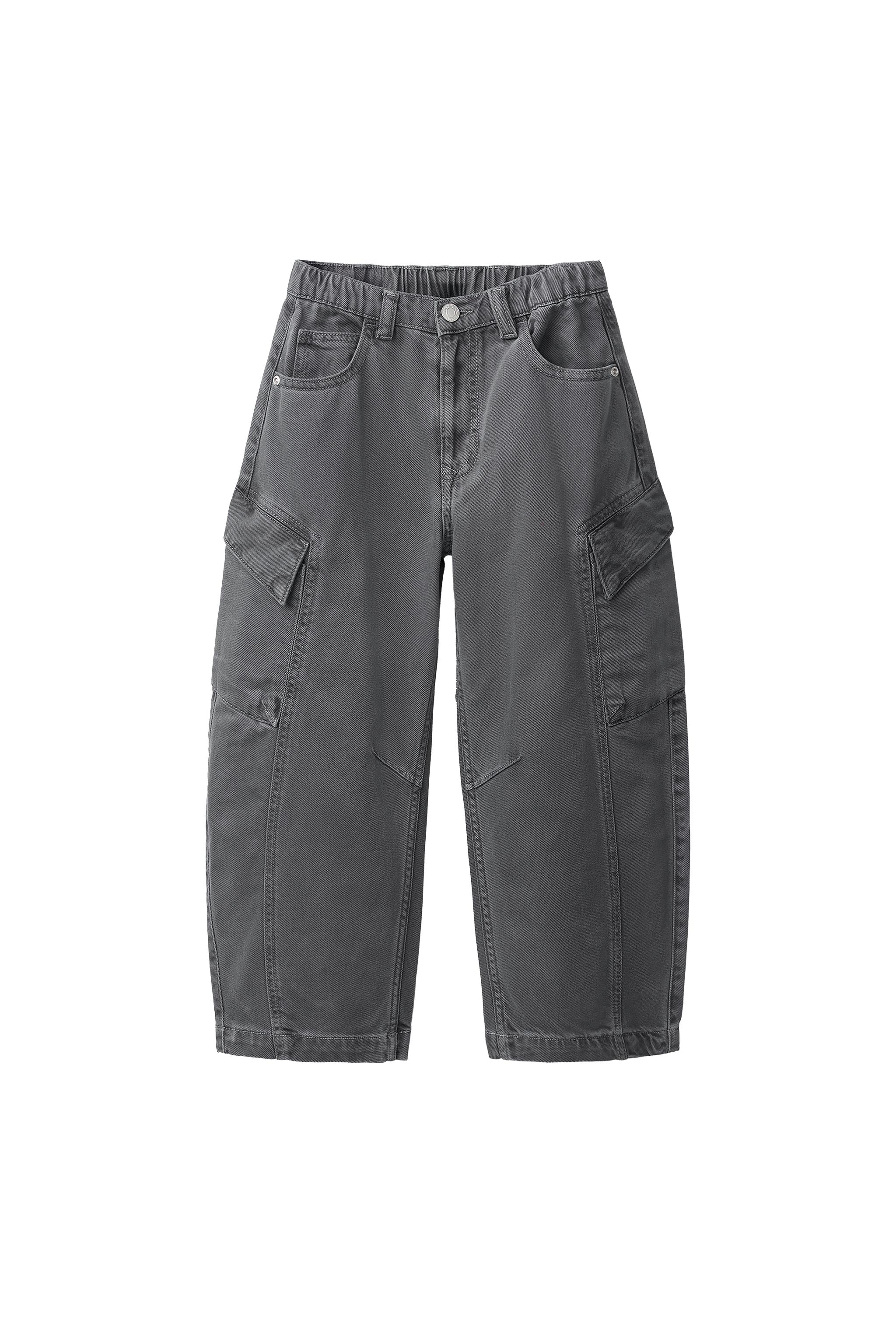 Брюки карго силуэта "бочонок" — ZARA
