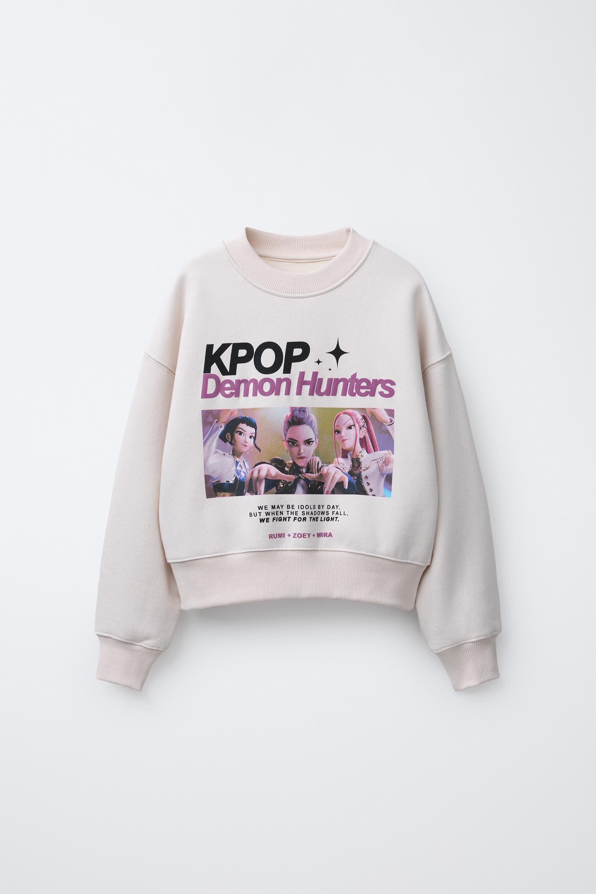 Свитшот с принтом KPOP DEMON HUNTERS™ NETFLIX © — ZARA