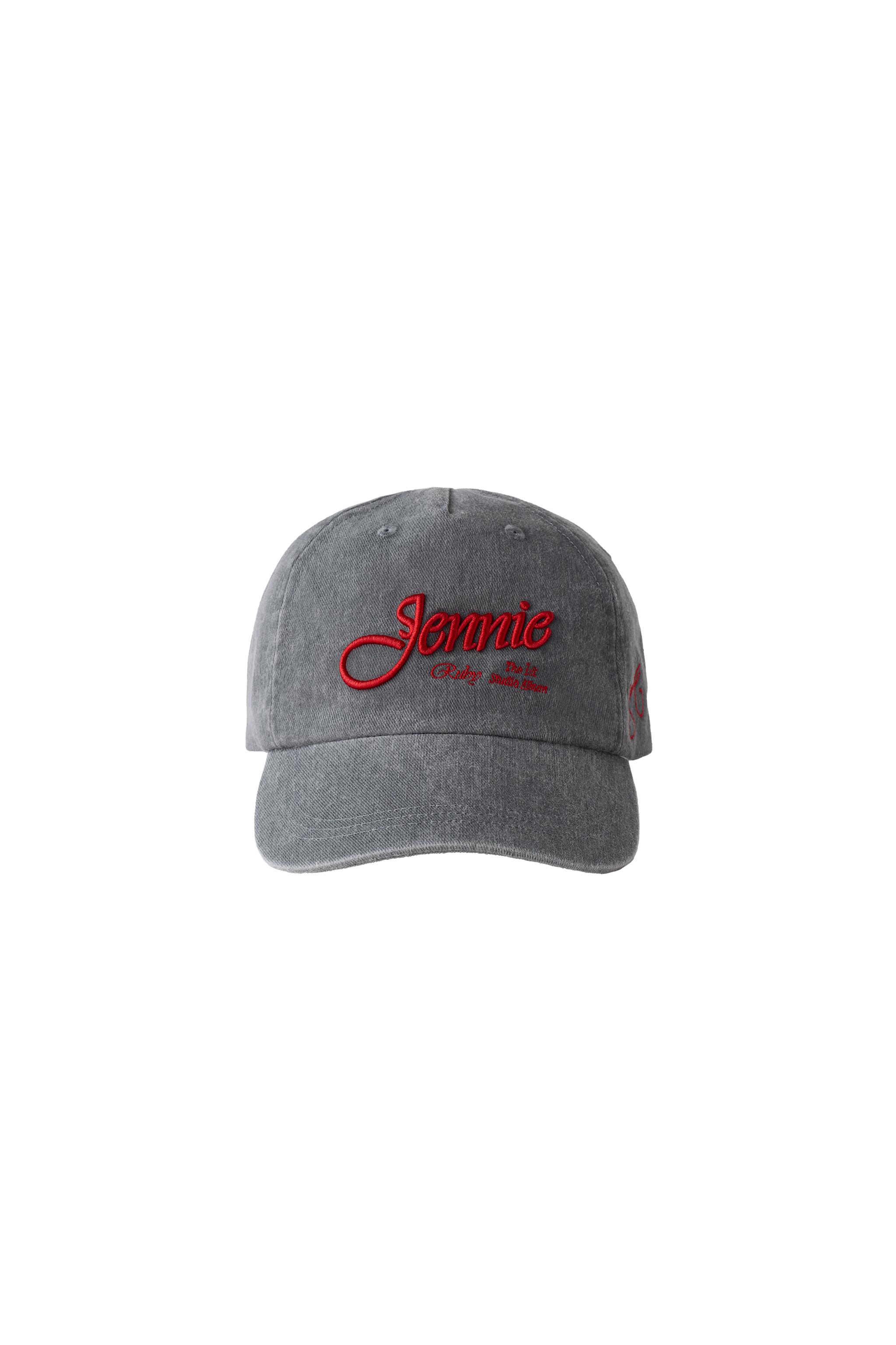 Кепка JENNIE RUBY® с вышивкой и эффектом стирки — ZARA