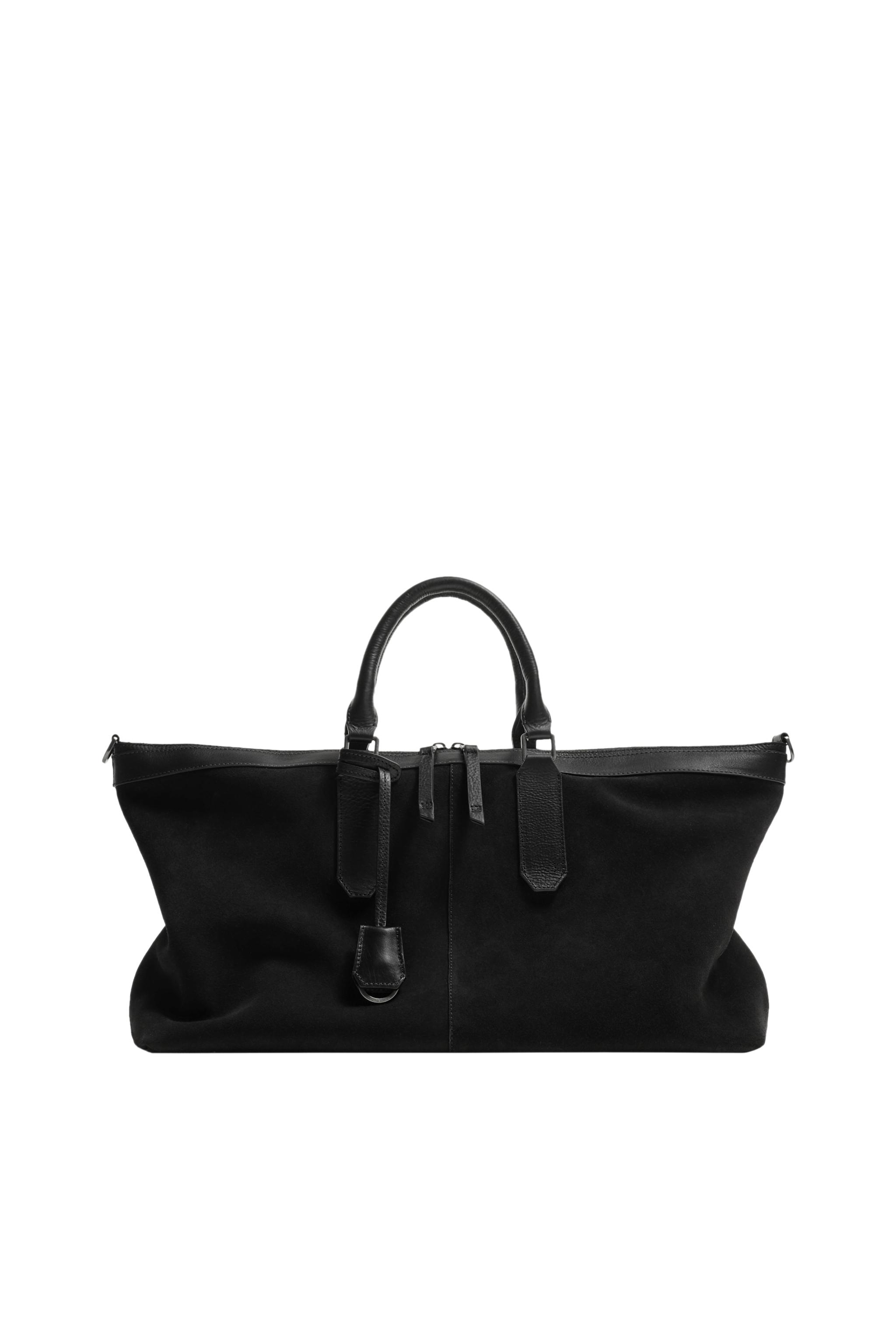 Дорожная сумка из кожи — ZARA