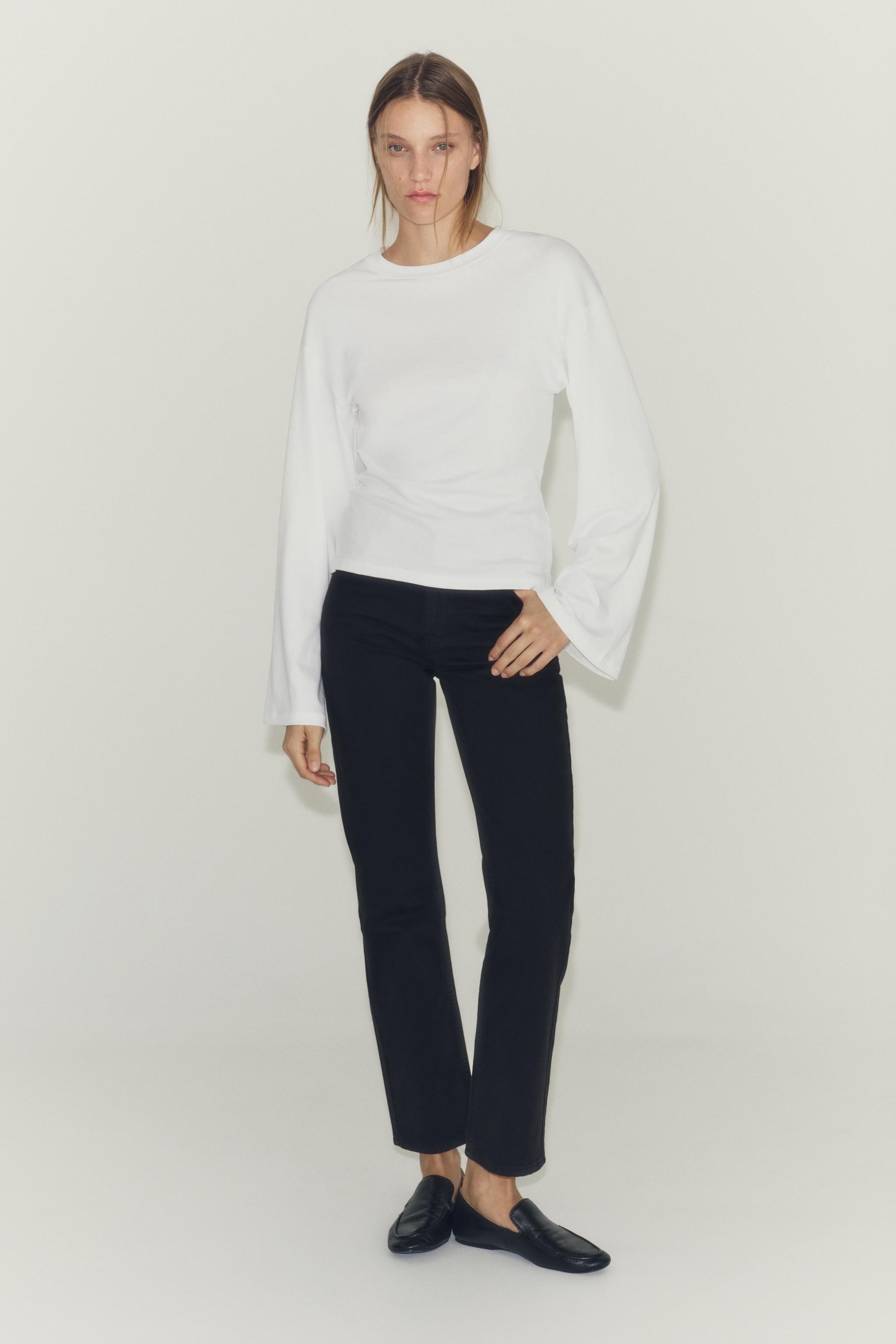 ОБТЯГИВАЮЩАЯ ФУТБОЛКА SUPIMA® — ZARA