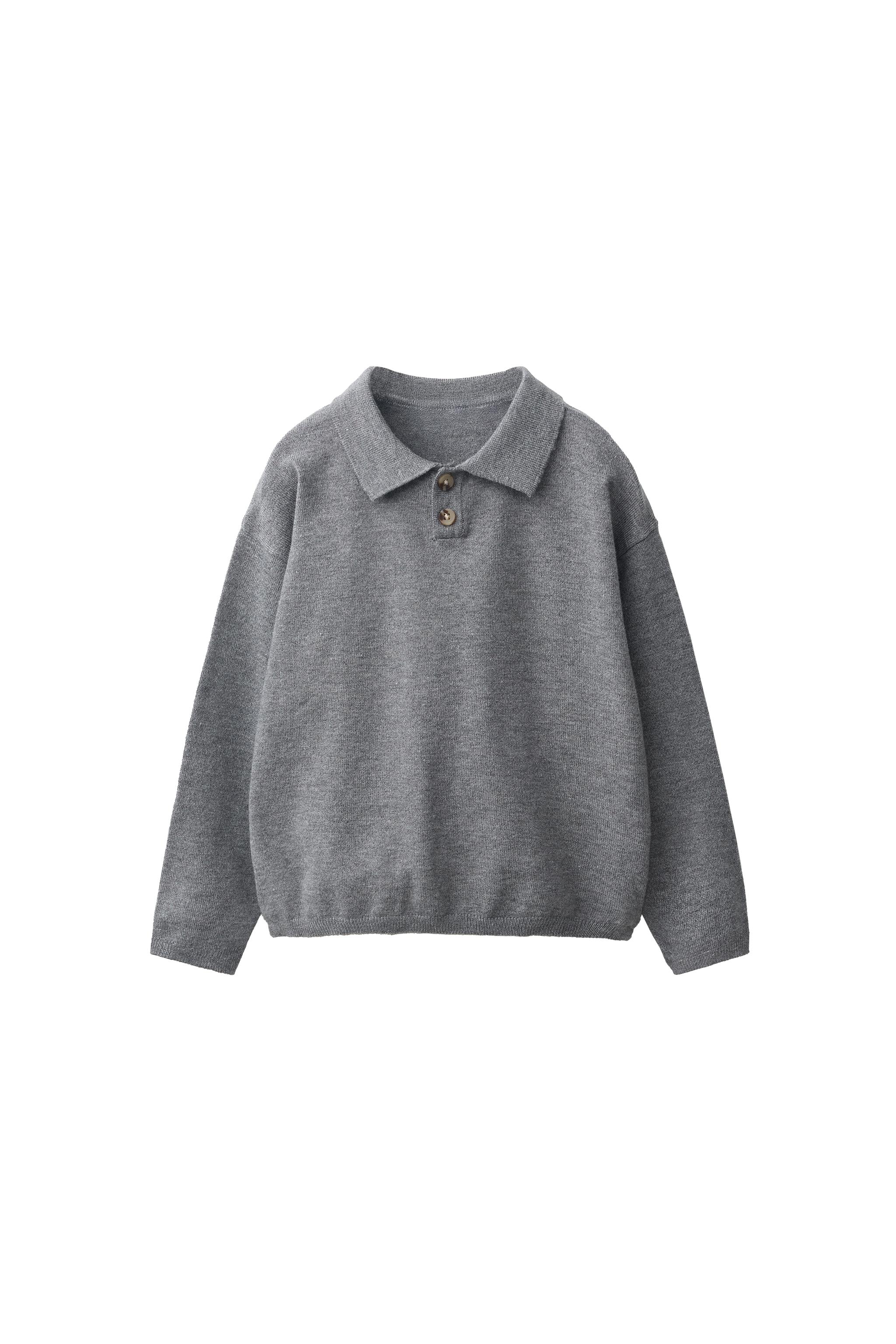 ОДНОТОННОЕ ТРИКОТАЖНОЕ ПОЛО — ZARA