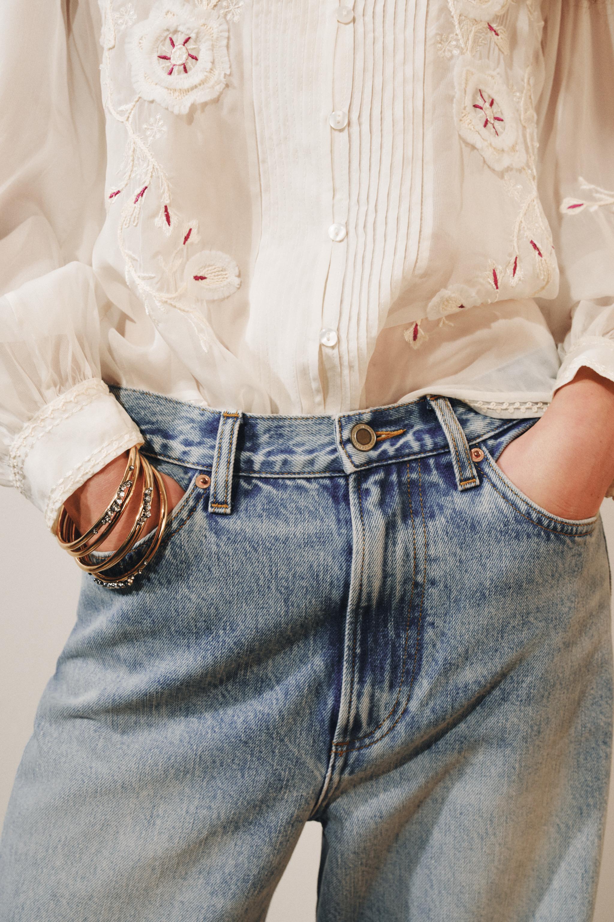 НАБОР ИЗ 5 МЕТАЛЛИЧЕСКИХ БРАСЛЕТОВ СО СТРАЗАМИ — ZARA