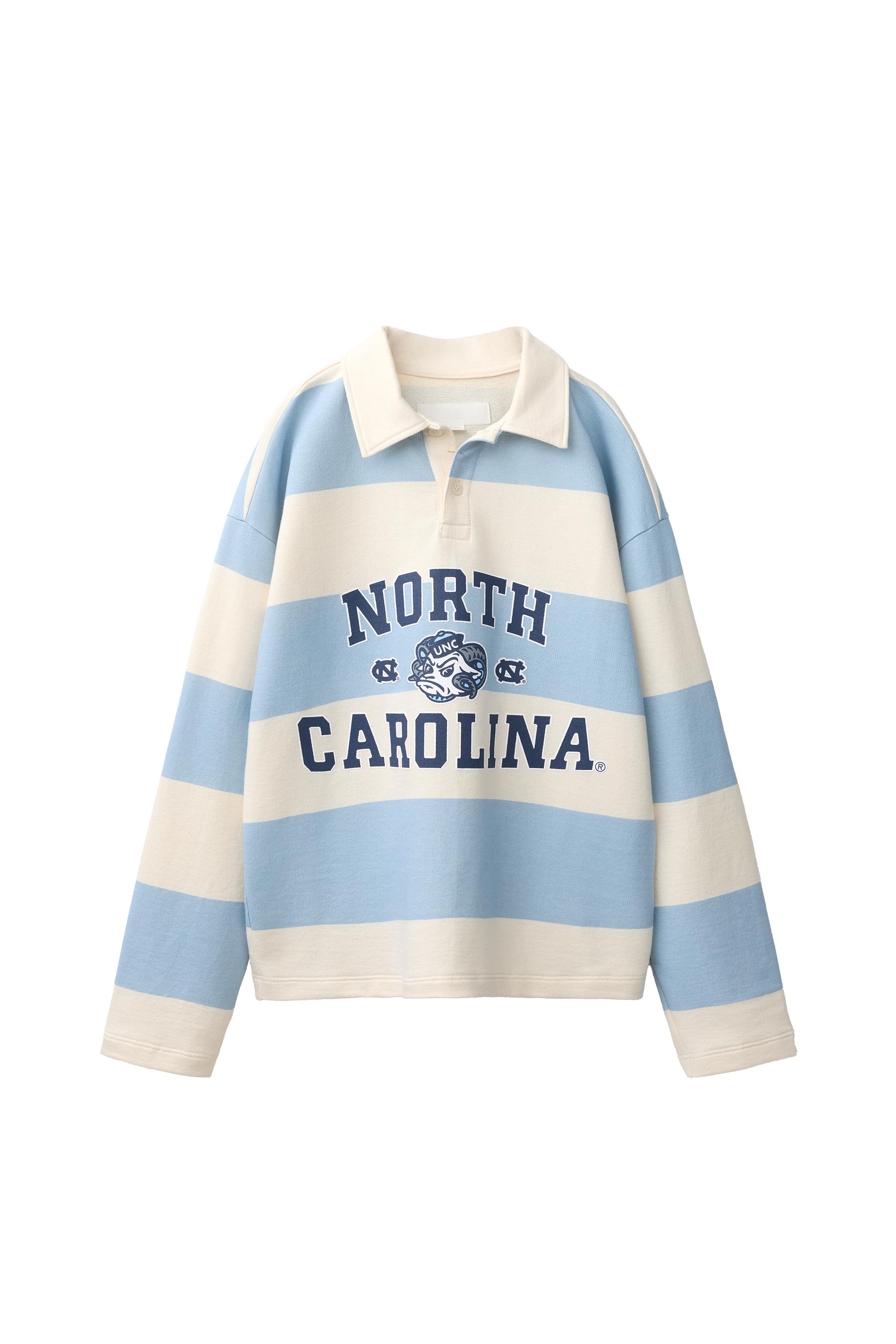 Рубашка поло в полоску плотная NORTH CAROLINA PARK FIELDS ® — ZARA