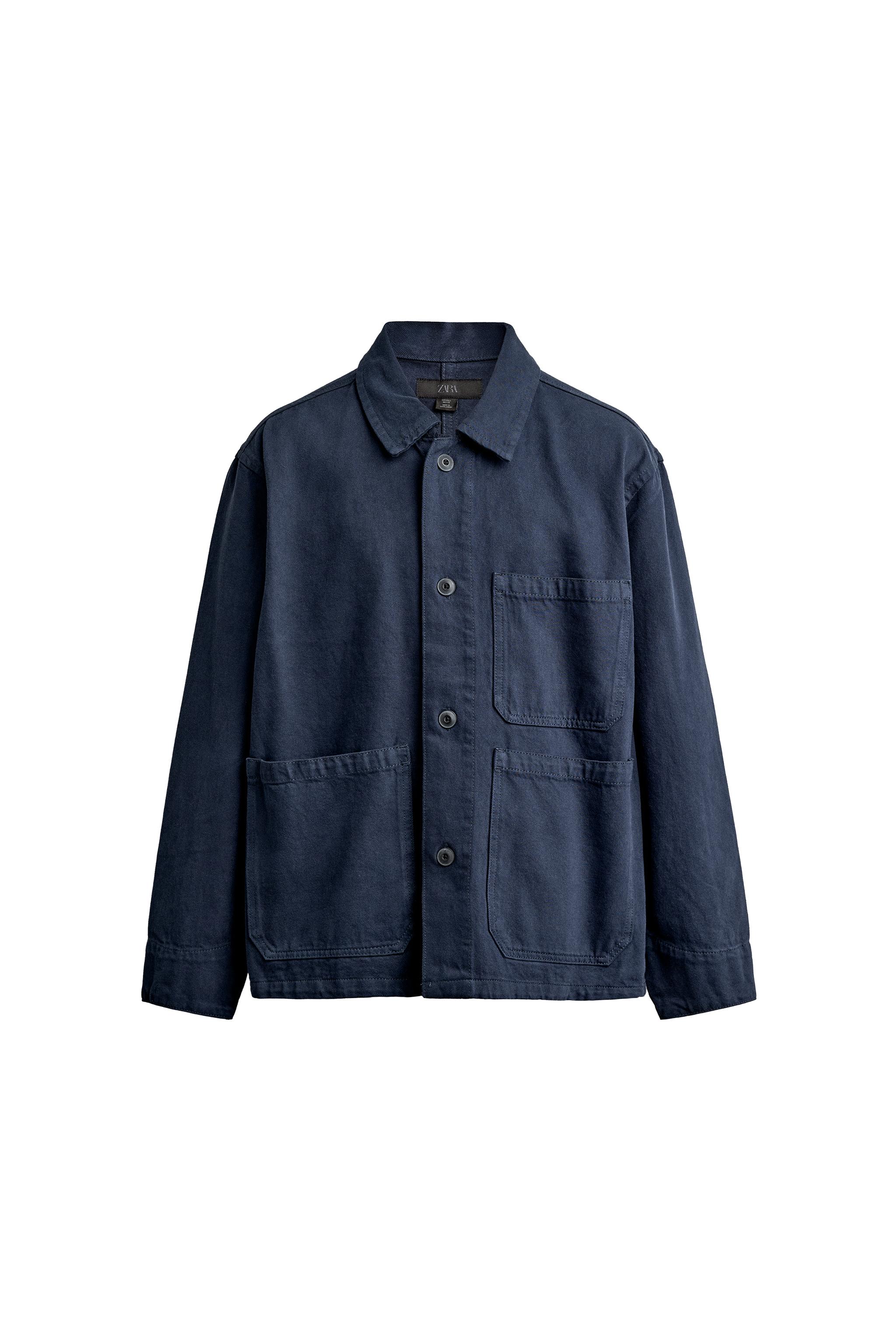 RELAXED FIT POCKET JACKET — ZARA