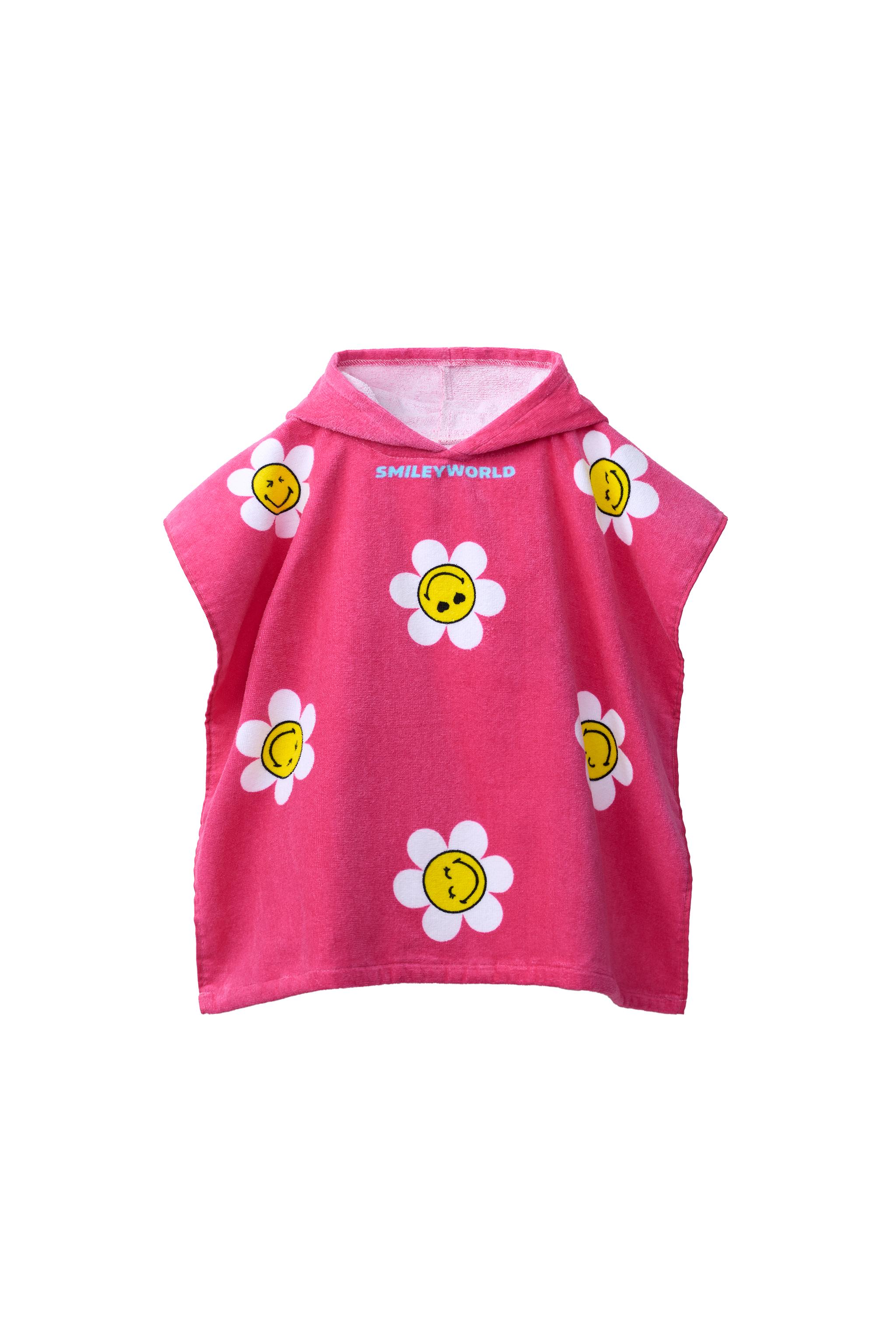 ПОЛОТЕНЦЕ-ПОНЧО SMILEYWORLD ® — ZARA
